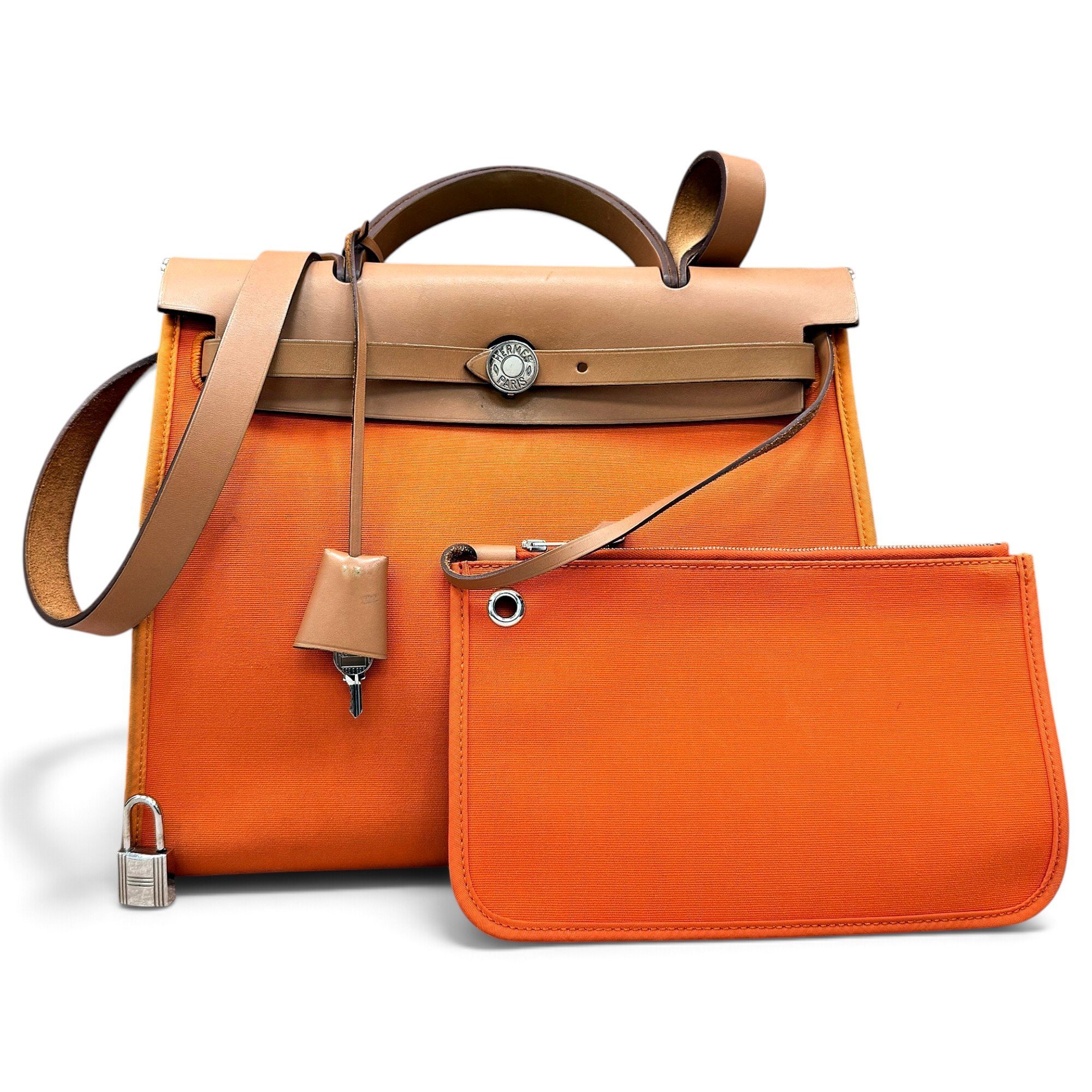 Herbag leather handbag