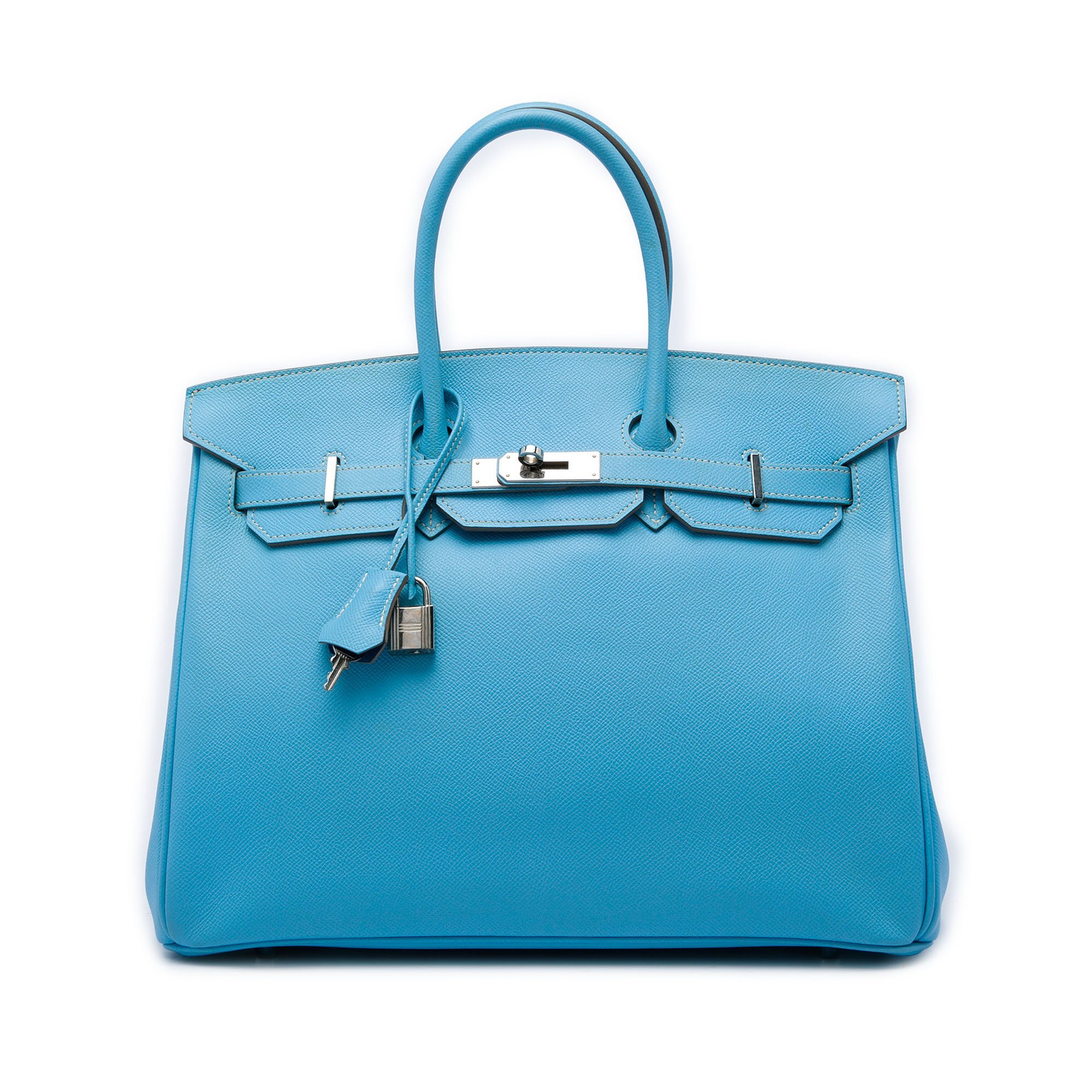 Birkin 35 leather handbag