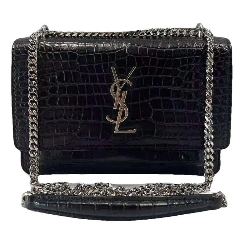 Sunset leather handbag