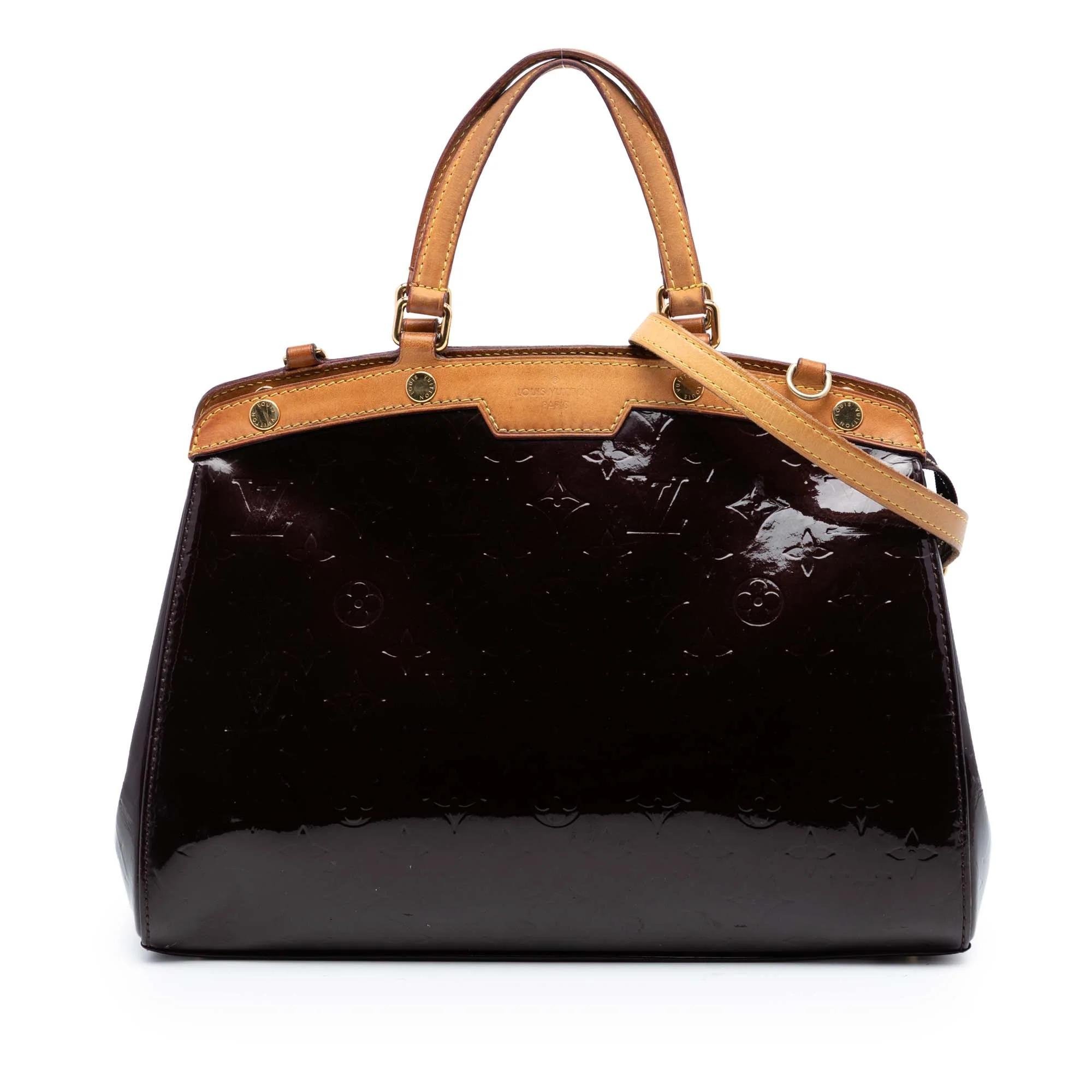 Bréa leather handbag