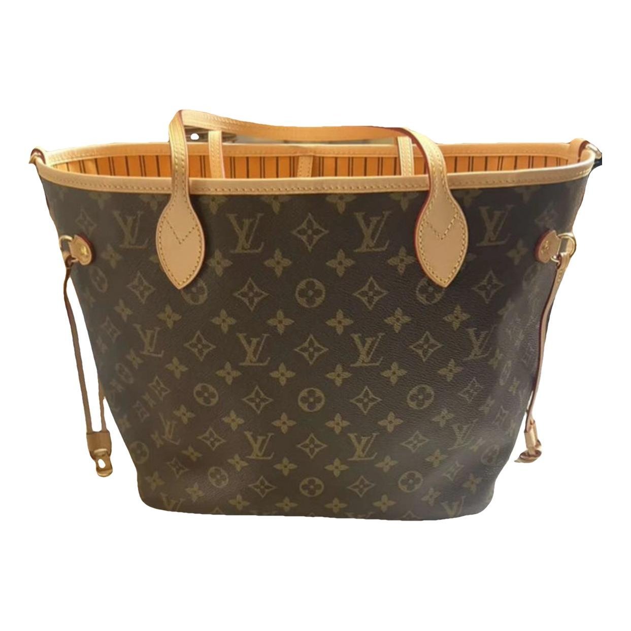 Neverfull leather bag