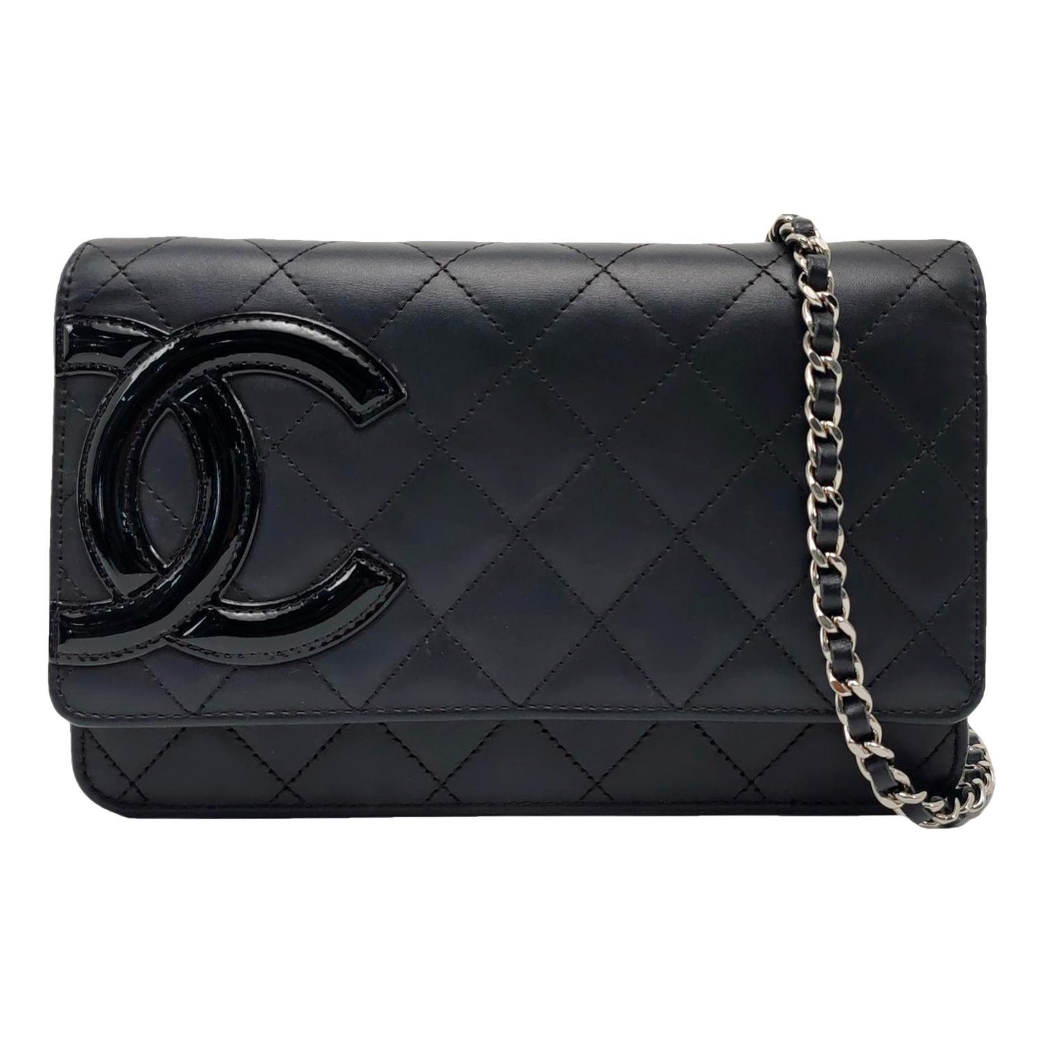 Wallet On Chain Cambon leather crossbody bag