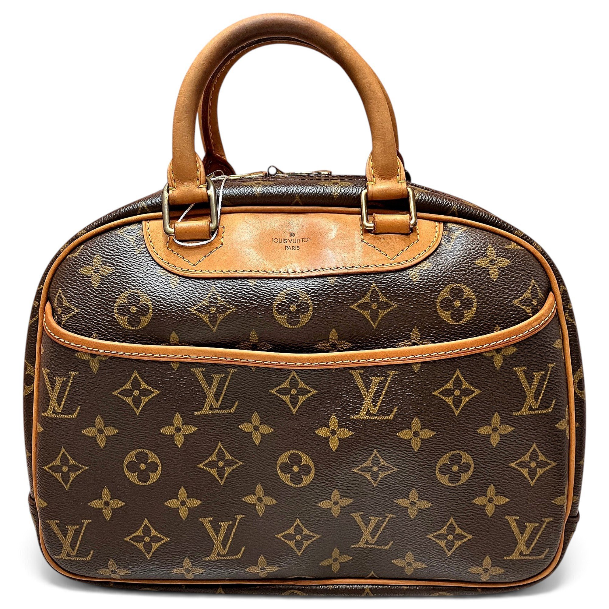 Louis Vuitton Deauville leather handbag