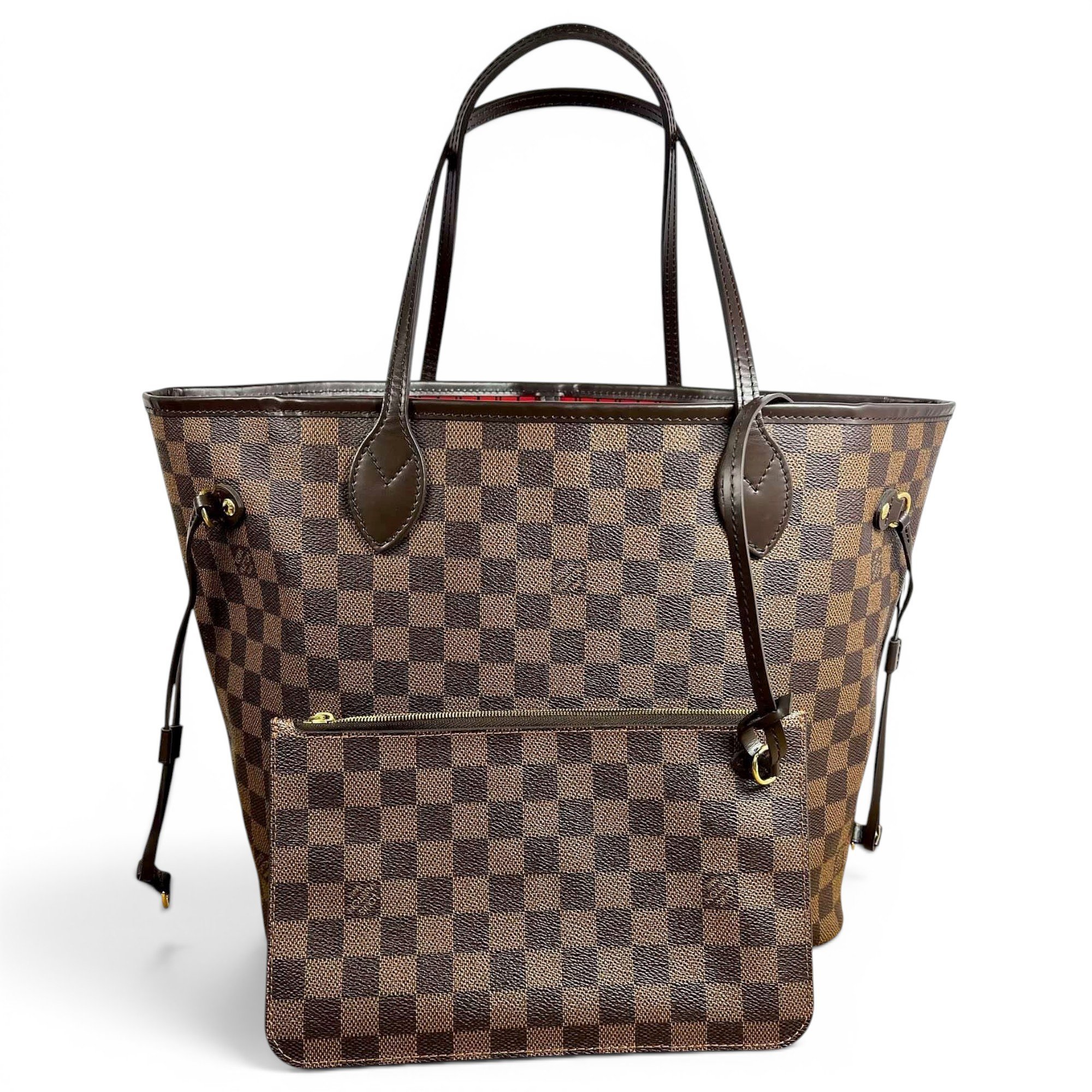Neverfull leather handbag