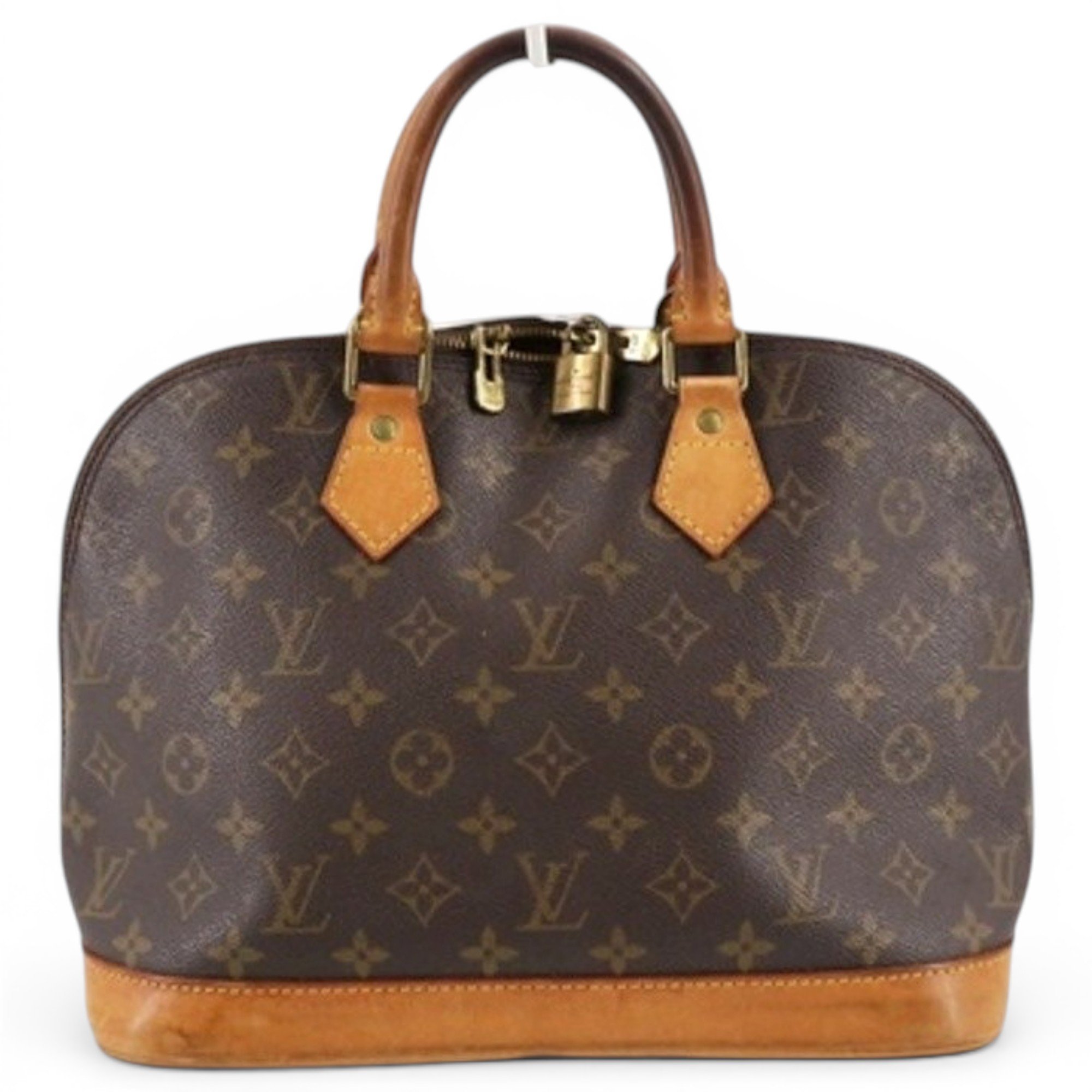 Alma leather handbag