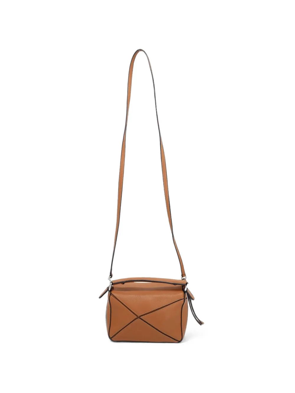 Puzzle geometric shoulder bag