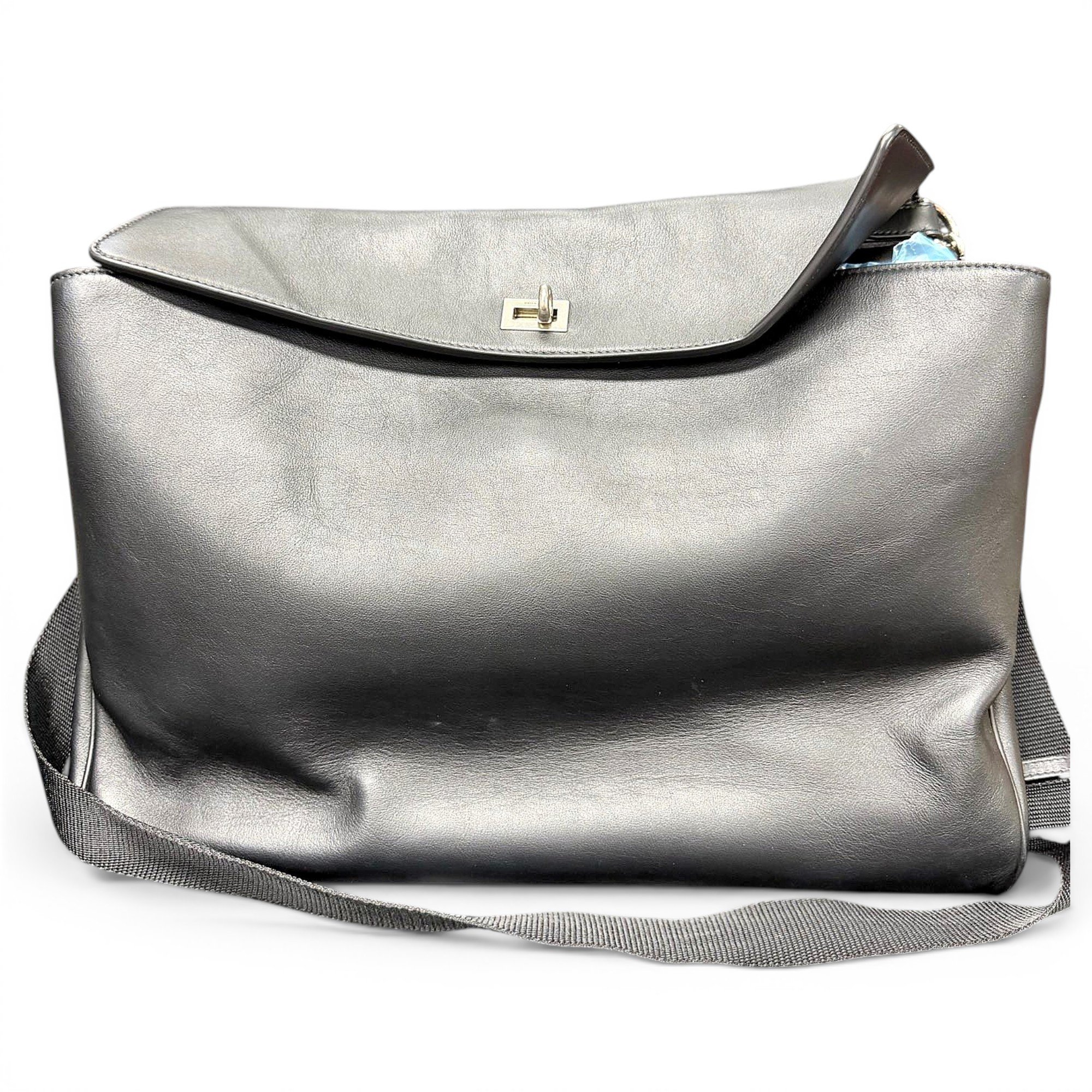 Balenciaga Rodeo leather handbag