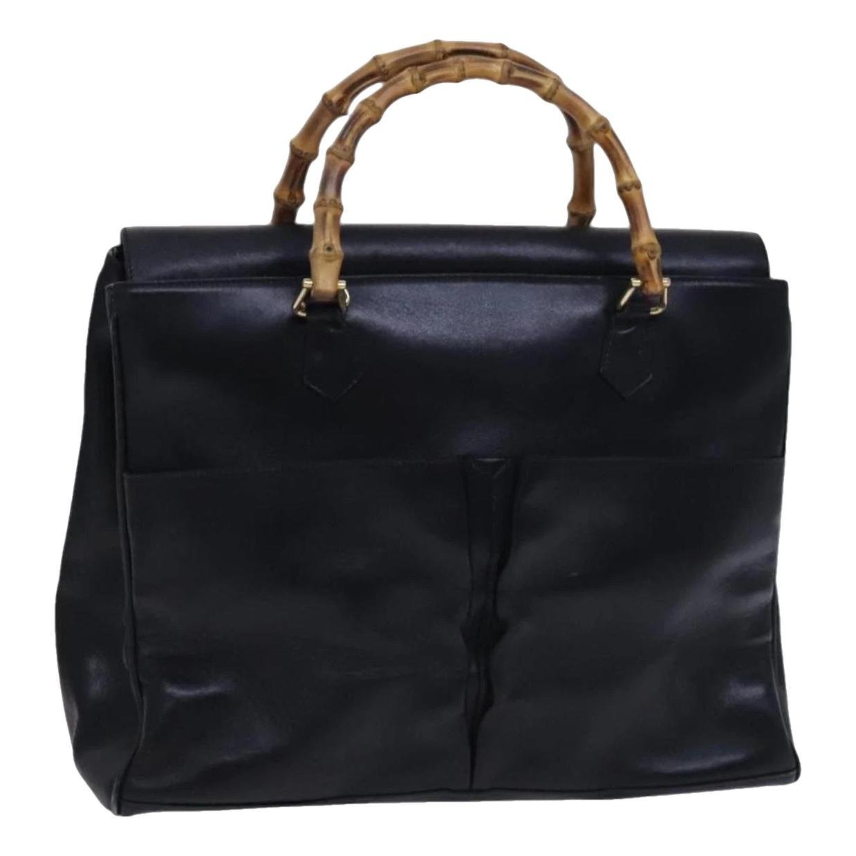 Leather handbag