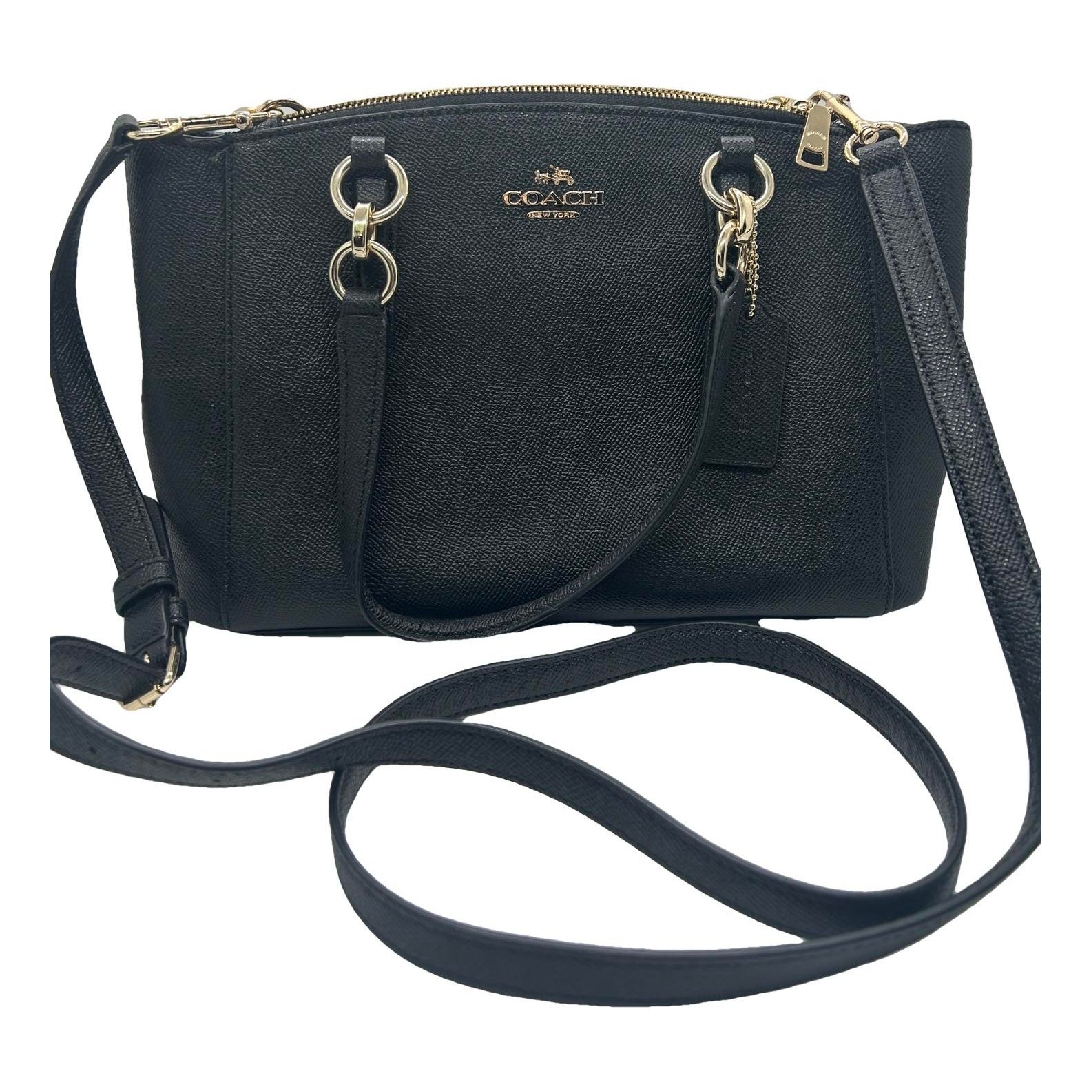 Leather tote