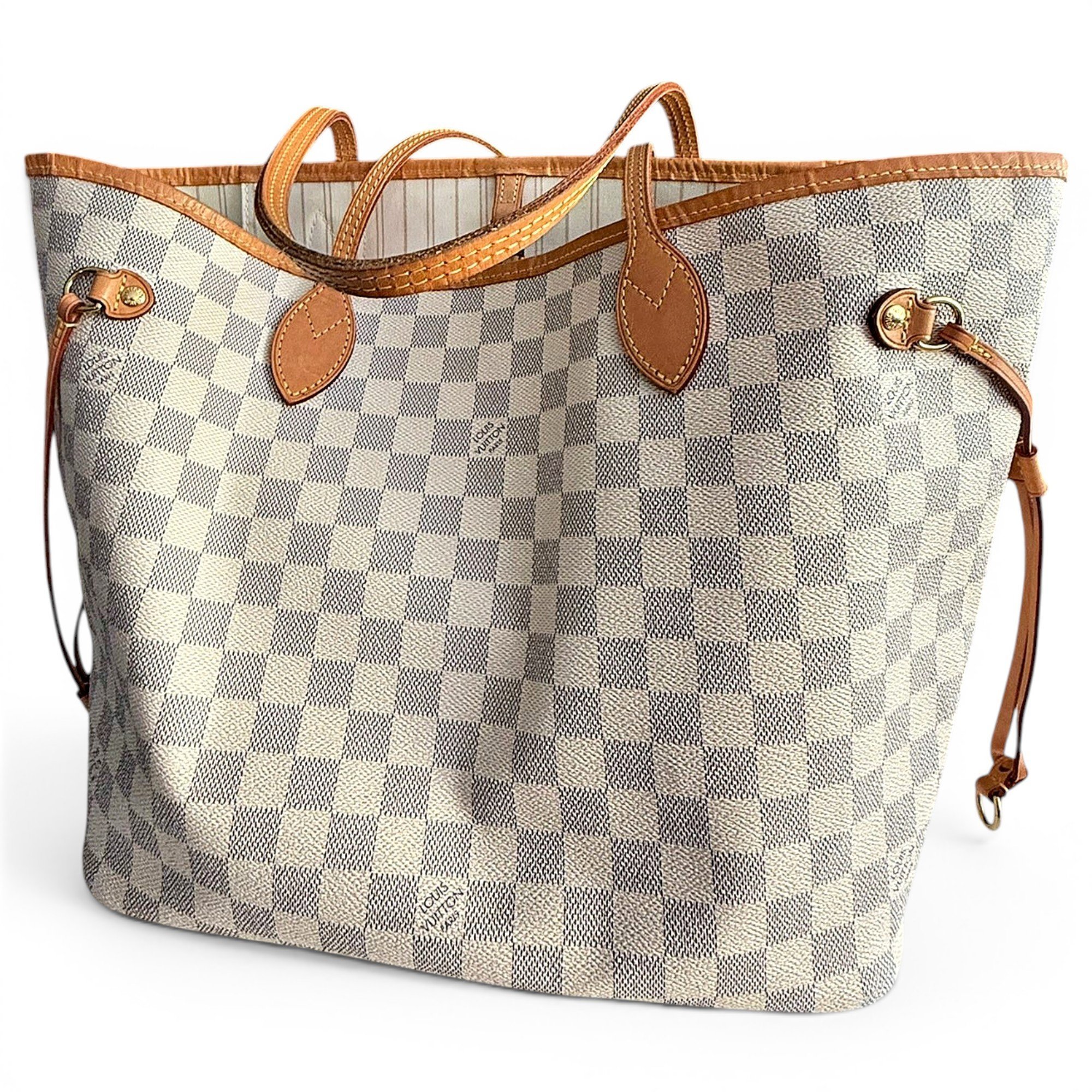 Neverfull leather tote