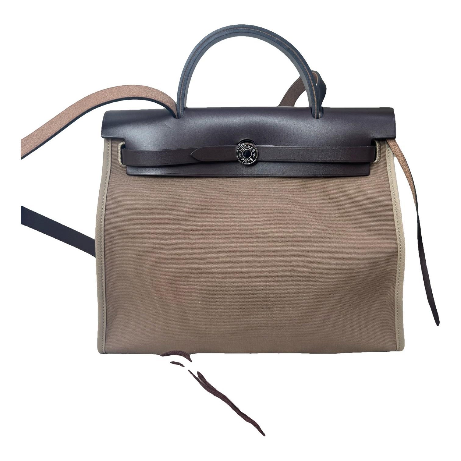 Herbag leather handbag