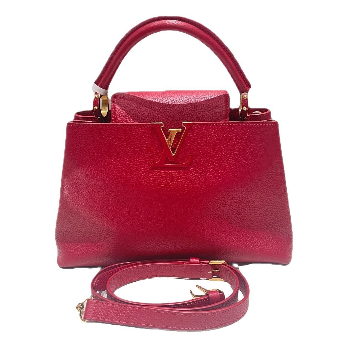 Capucines leather handbag