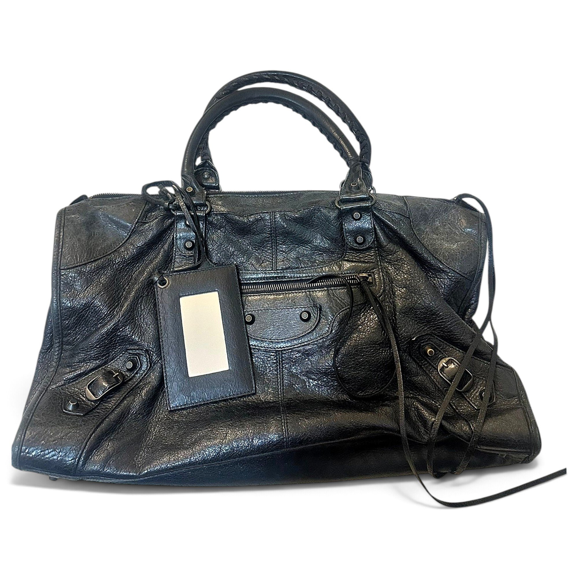 Balenciaga Work leather handbag