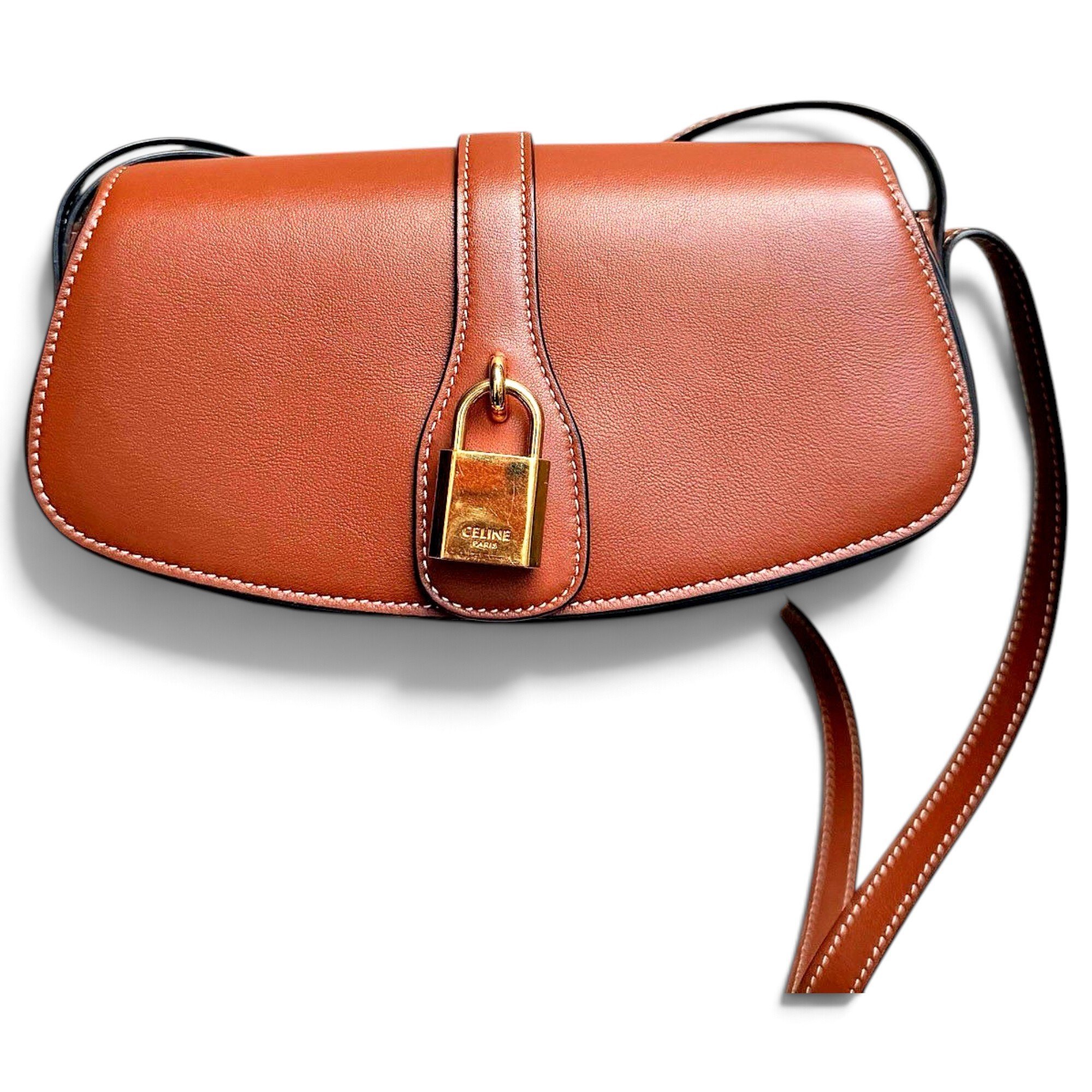 Tabou leather handbag