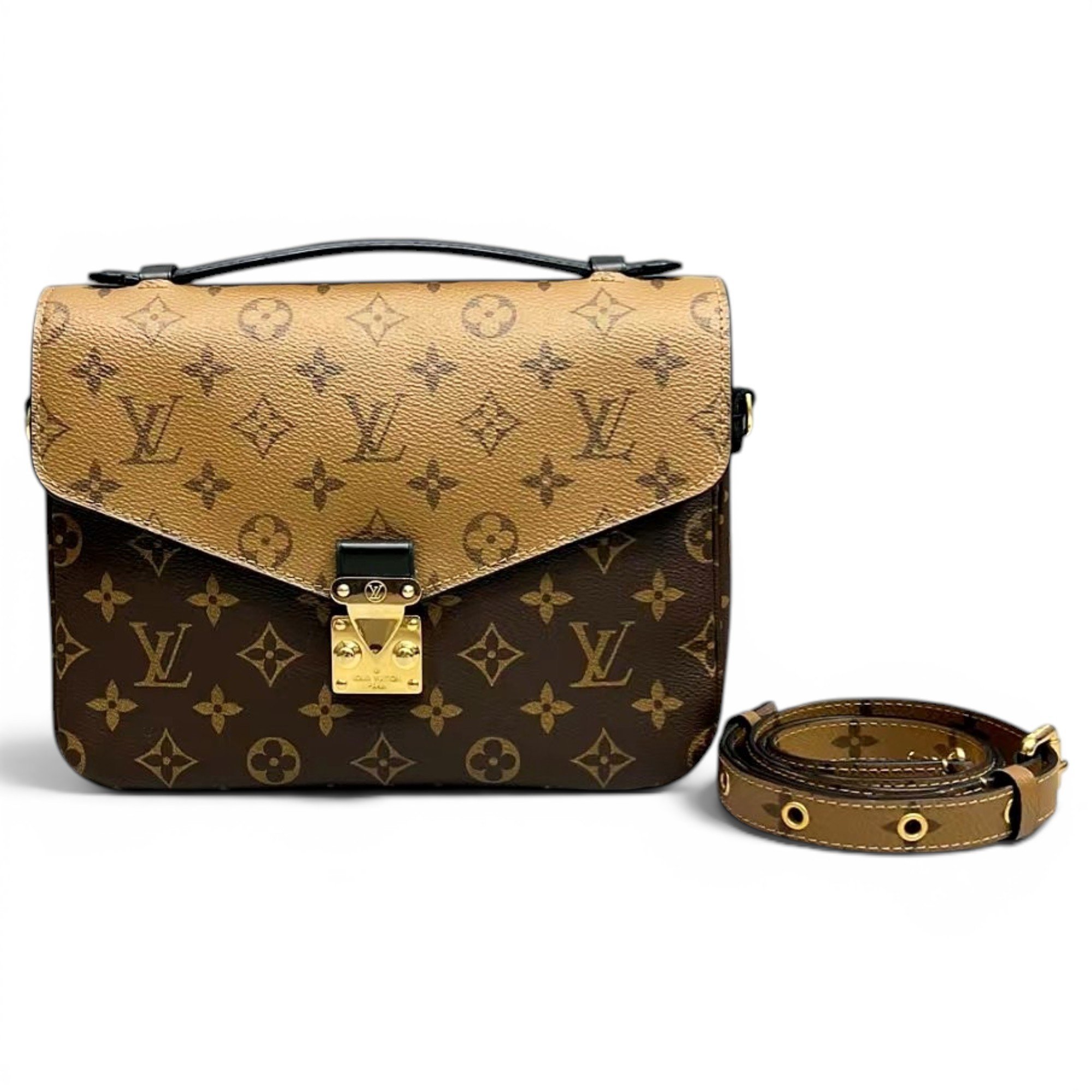 Metis leather handbag