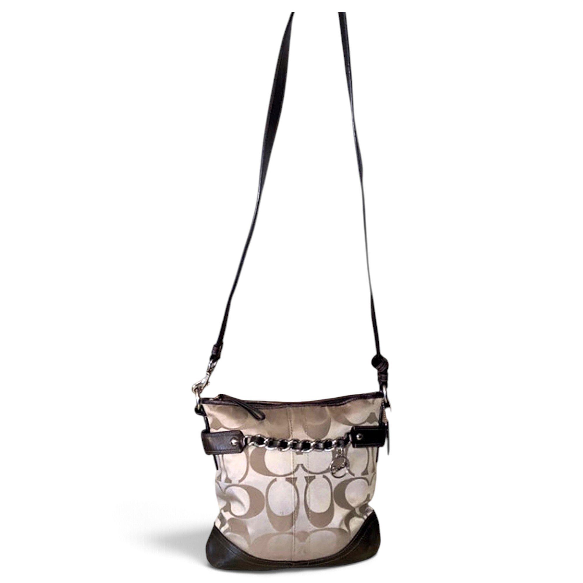 Signature Sufflette leather crossbody bag