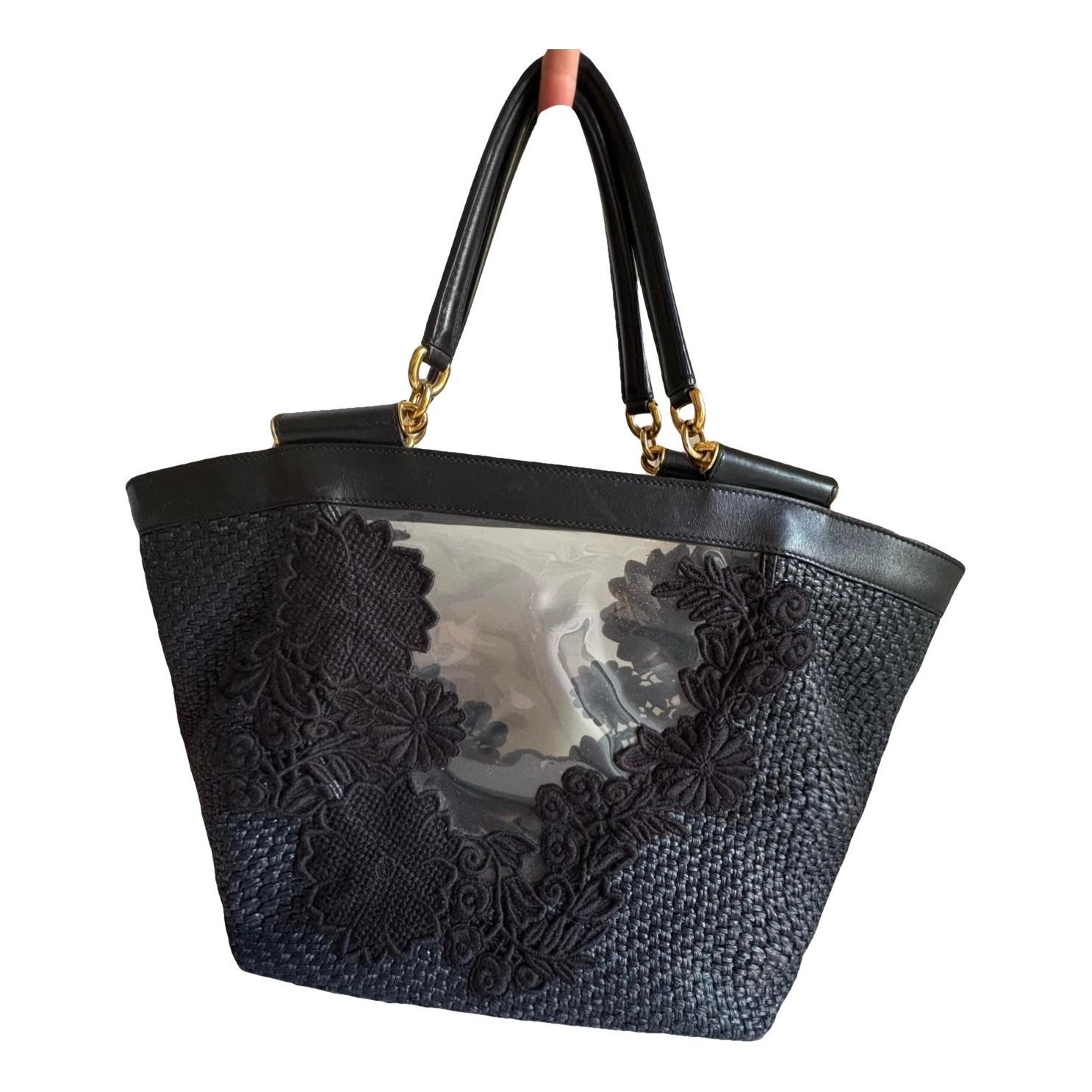 Devotion leather tote