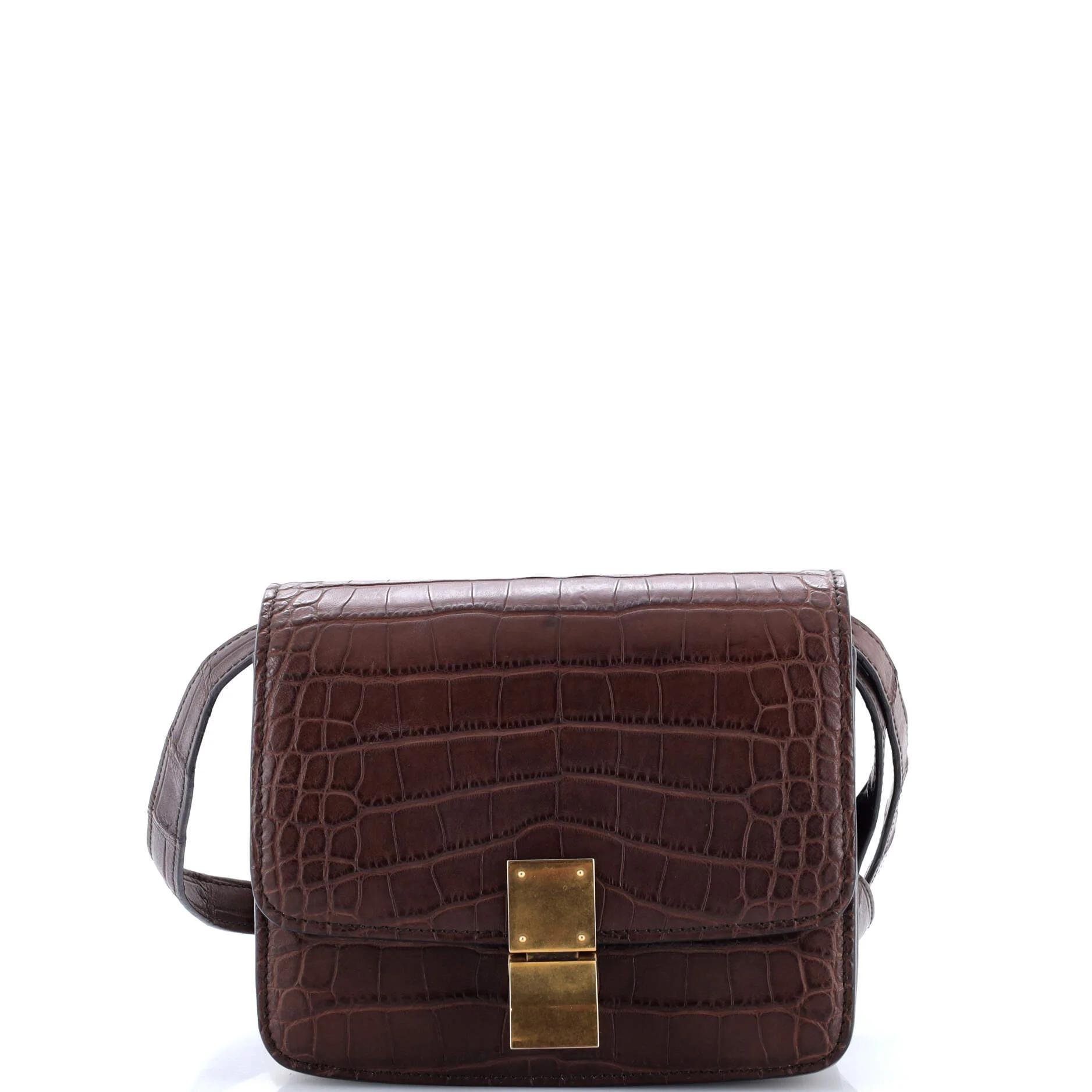 Crocodile handbag