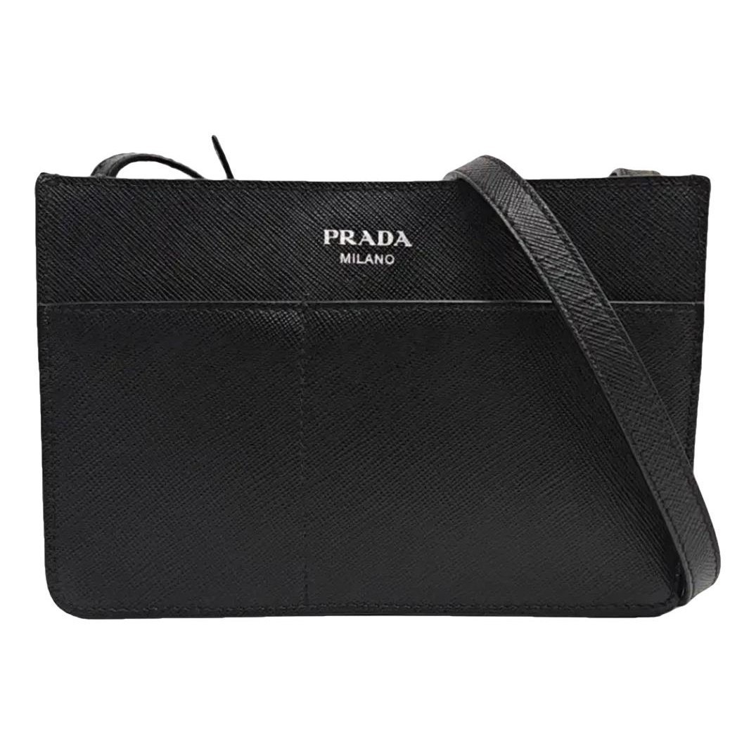 Leather crossbody bag