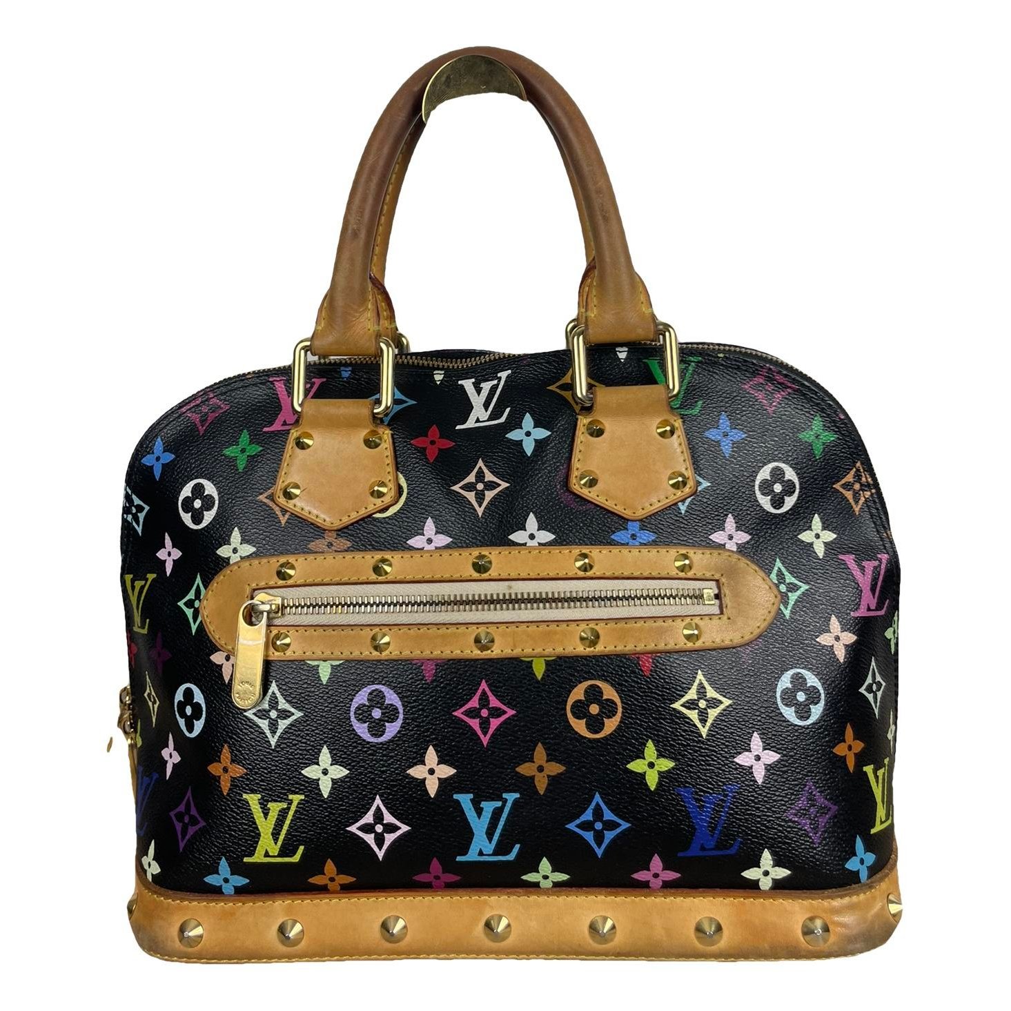 Alma leather handbag