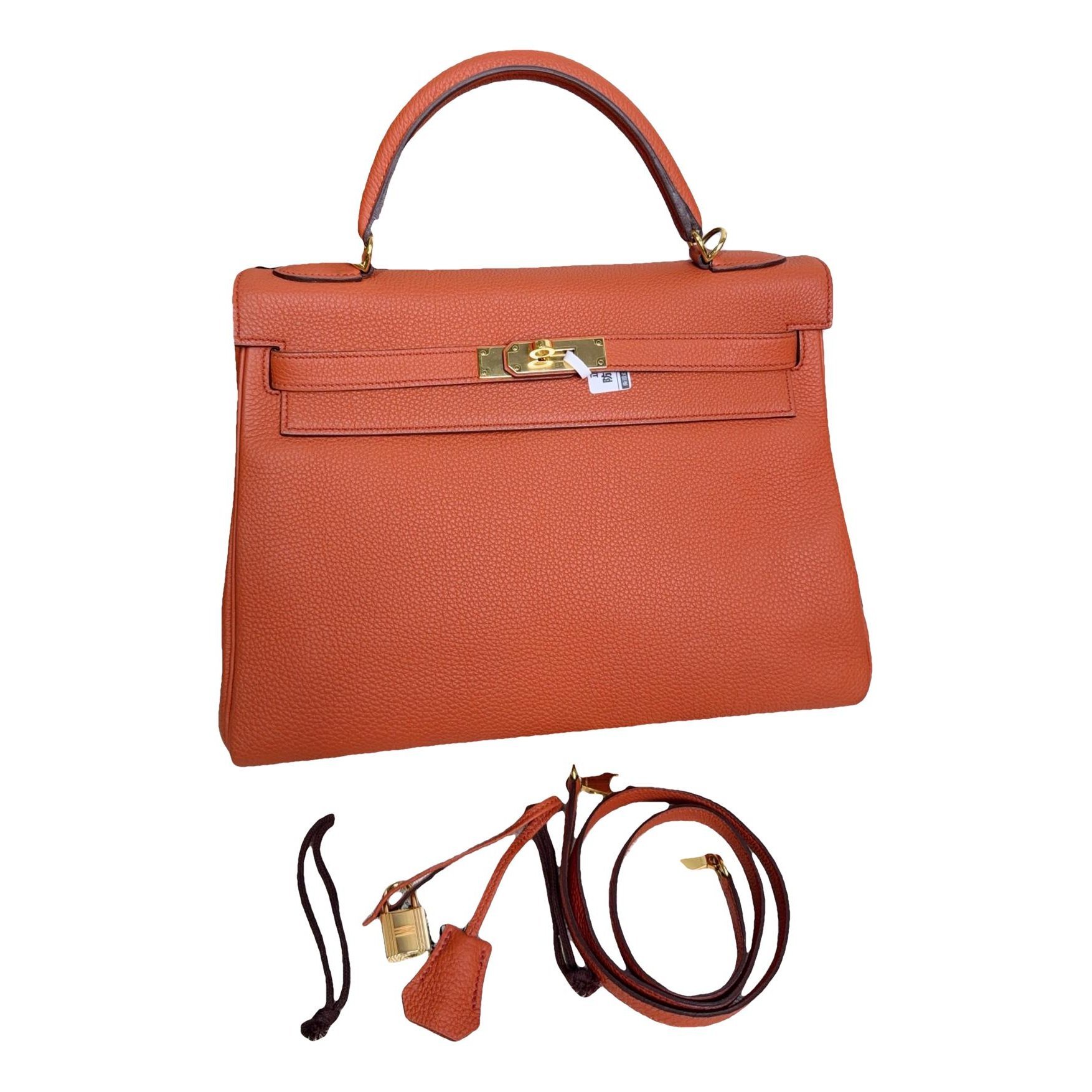 Kelly 32 leather handbag