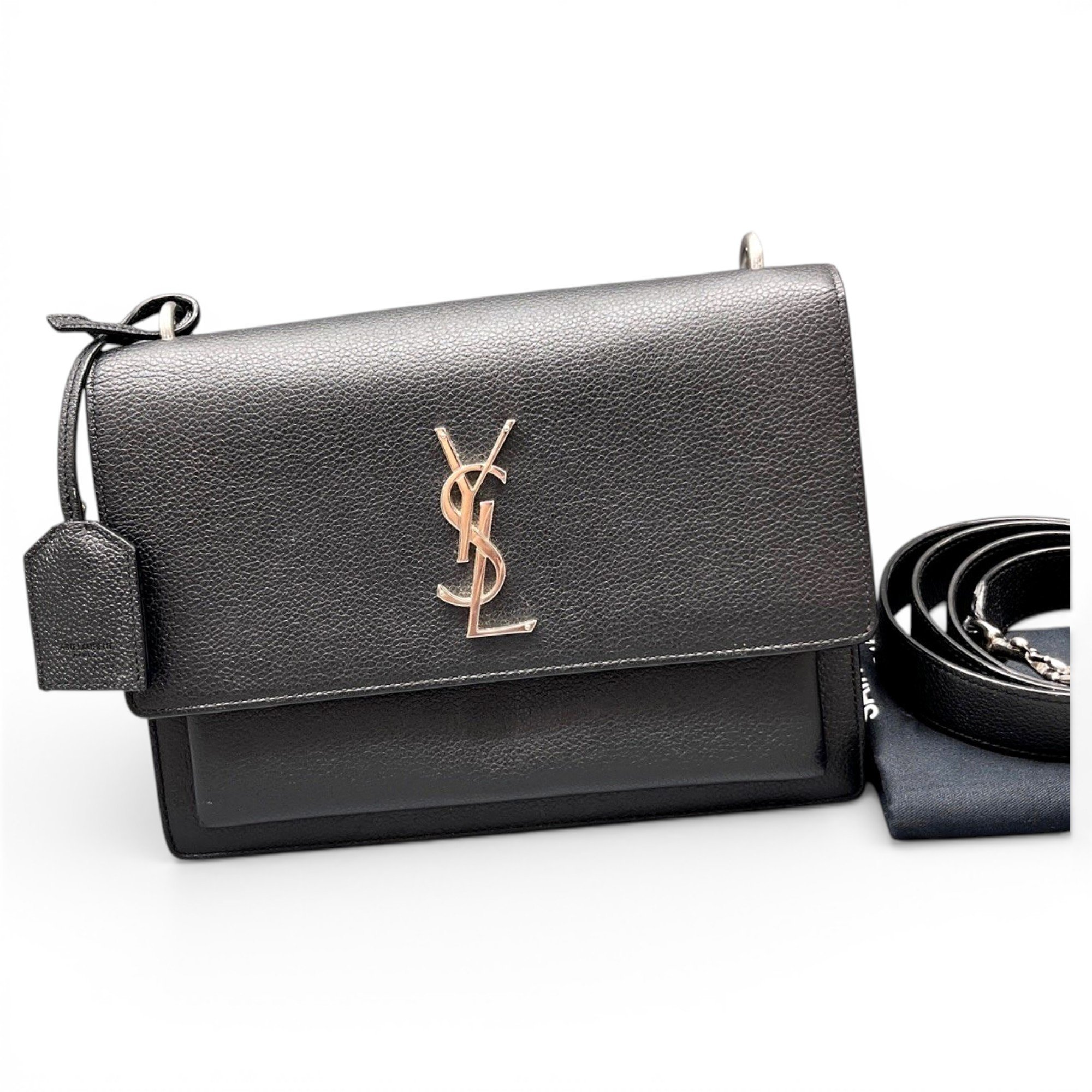 Sunset leather handbag