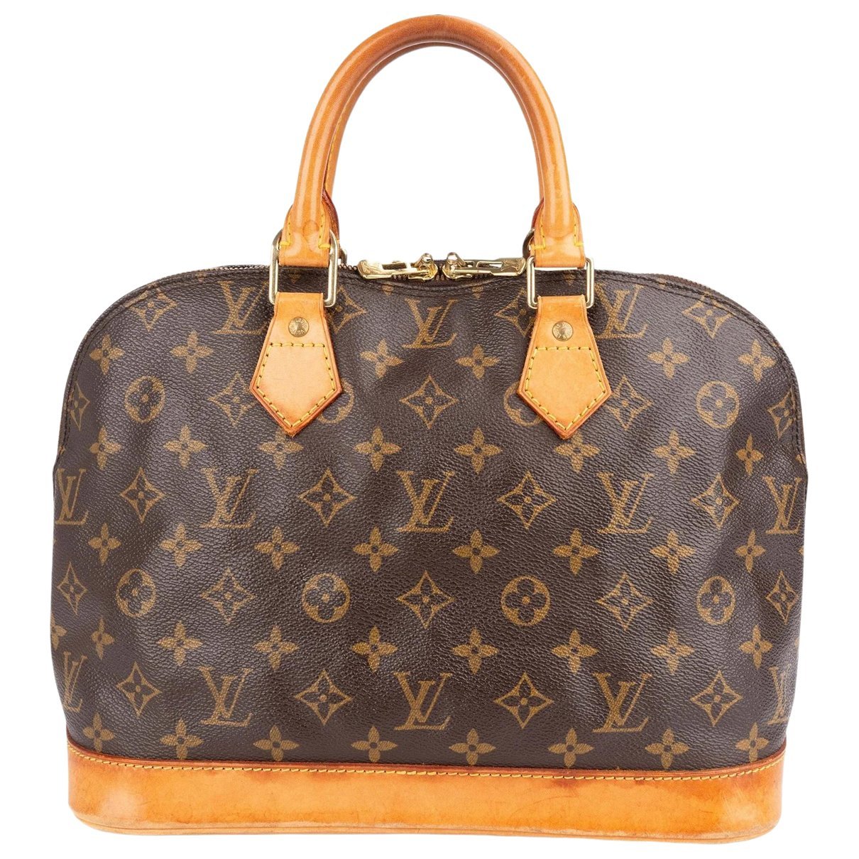 Alma leather handbag