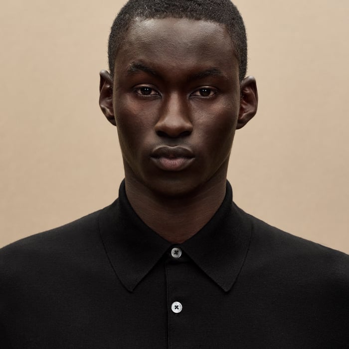 Noir "Detail H" Polo Shirt