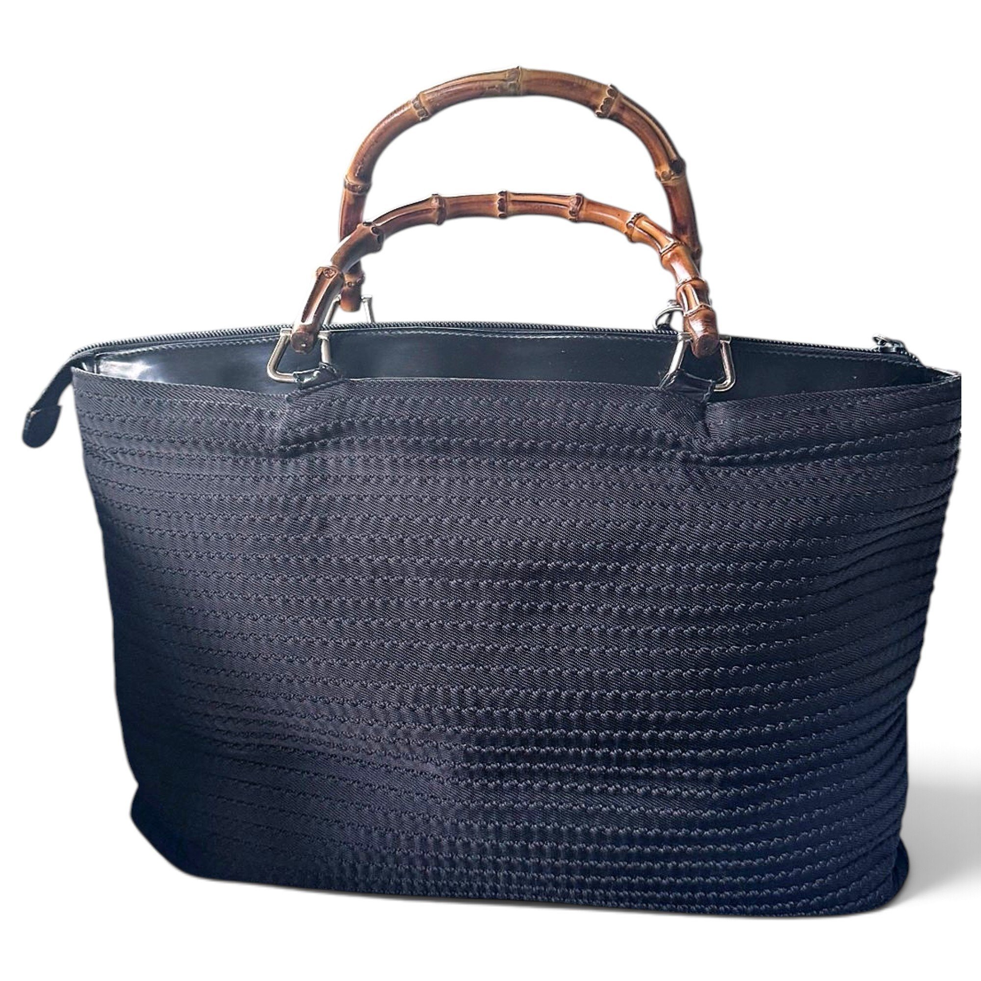 Vintage Bamboo tote