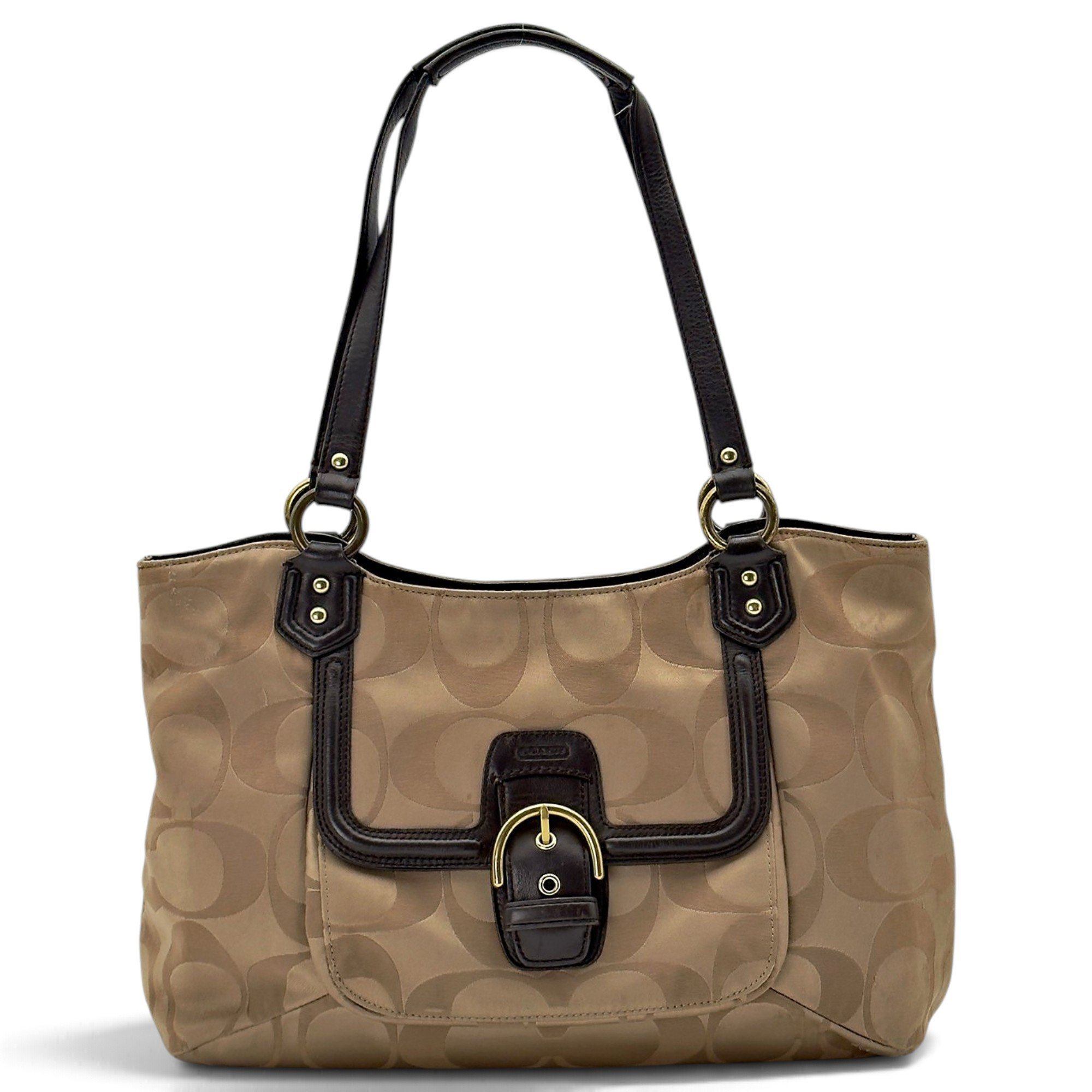 Signature Sufflette cloth handbag