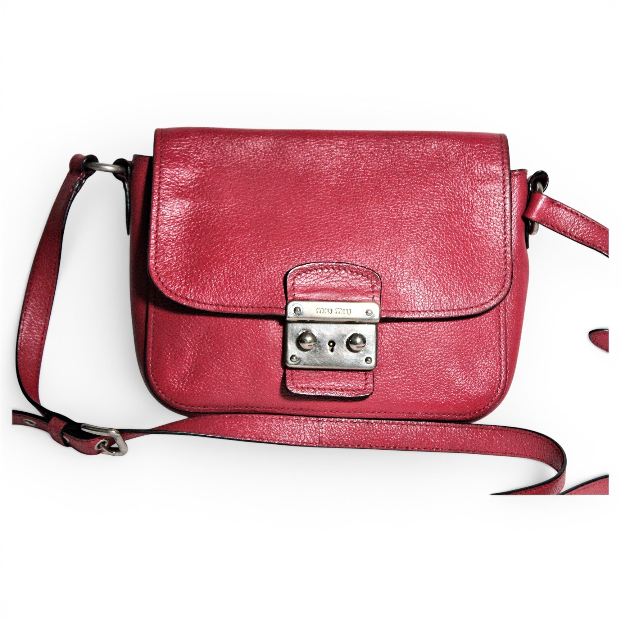 Leather crossbody bag