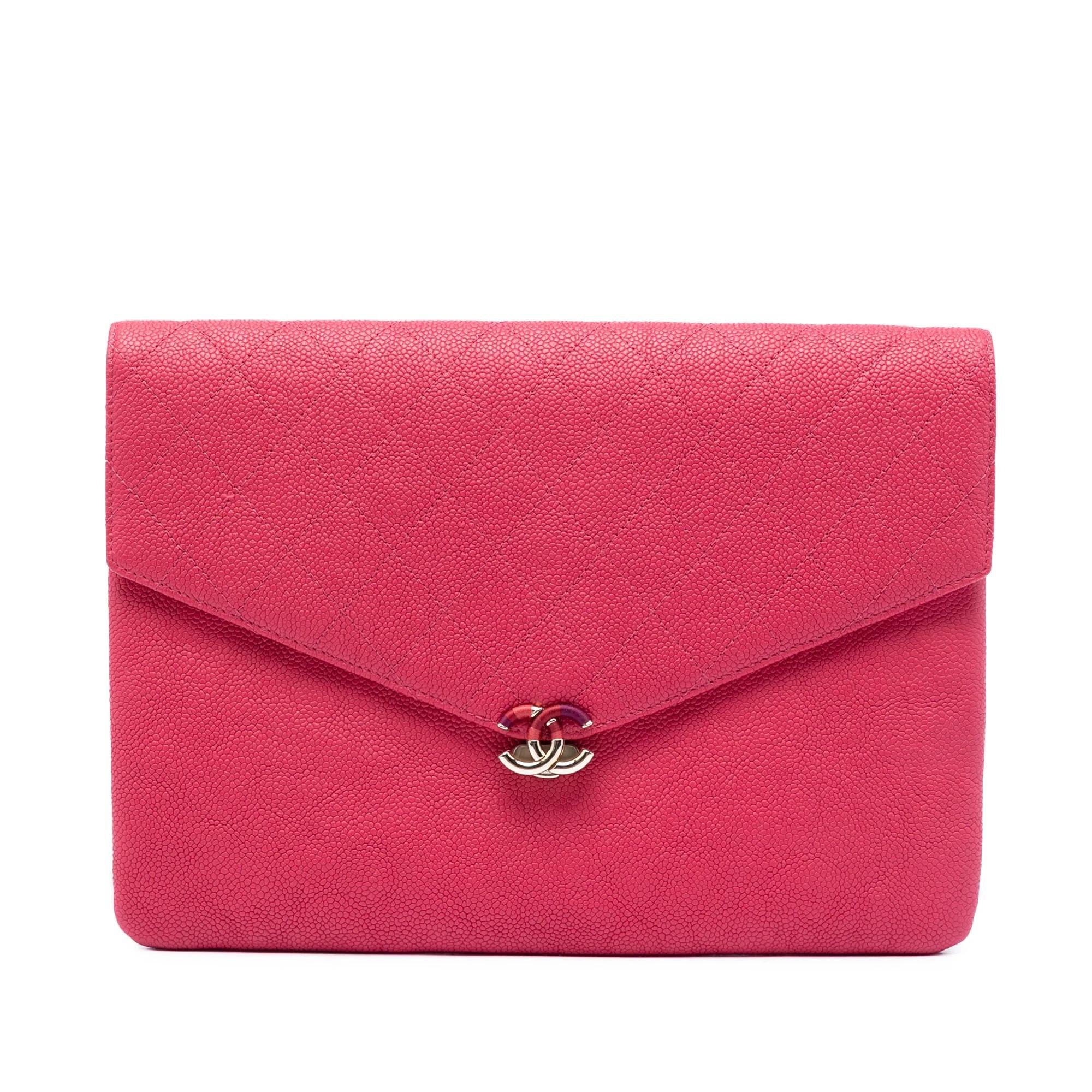 Trendy CC Quilted leather handbag