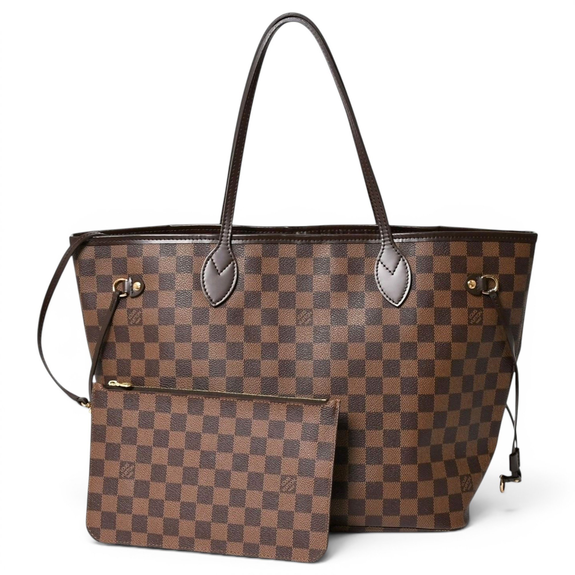 Neverfull leather tote