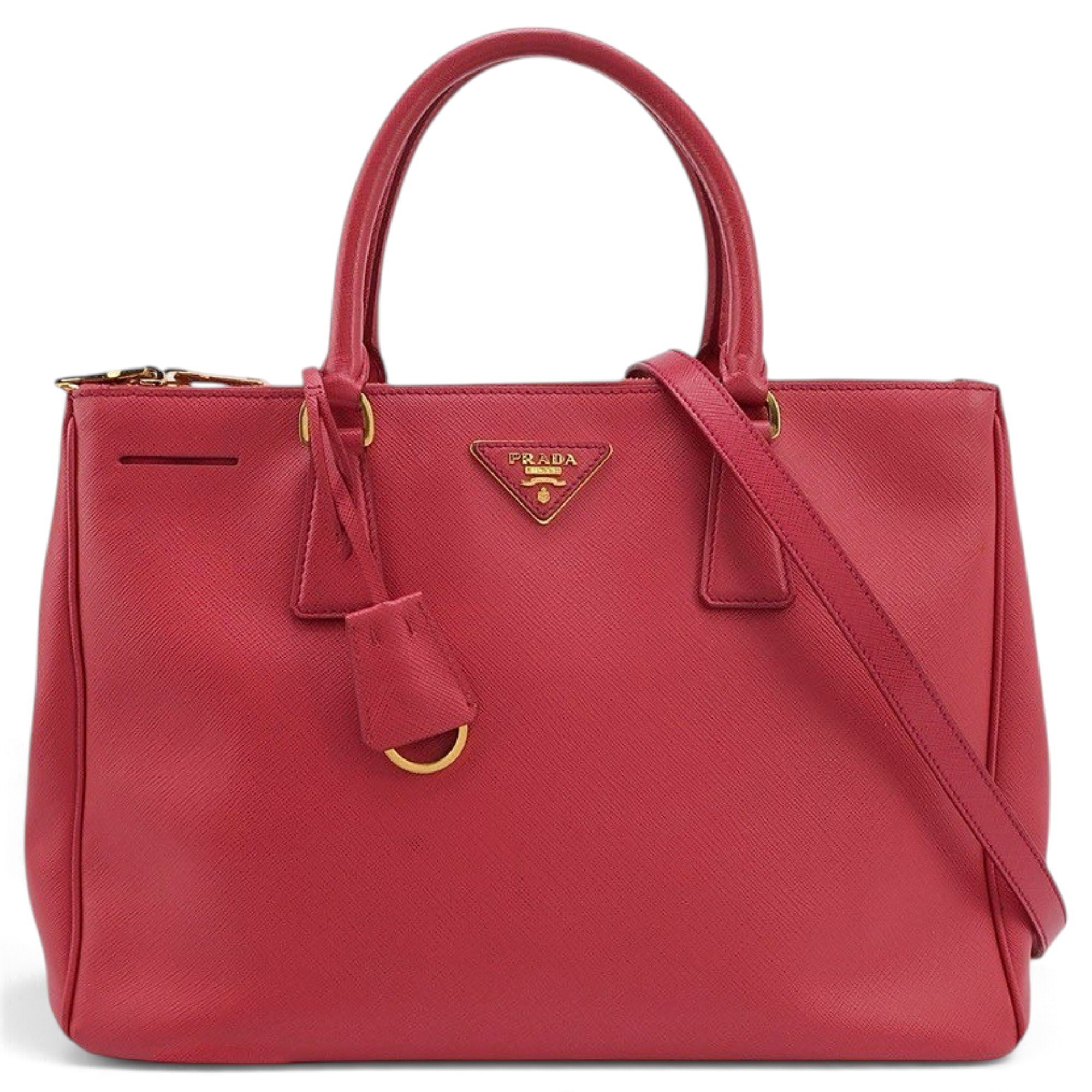 Galleria leather handbag