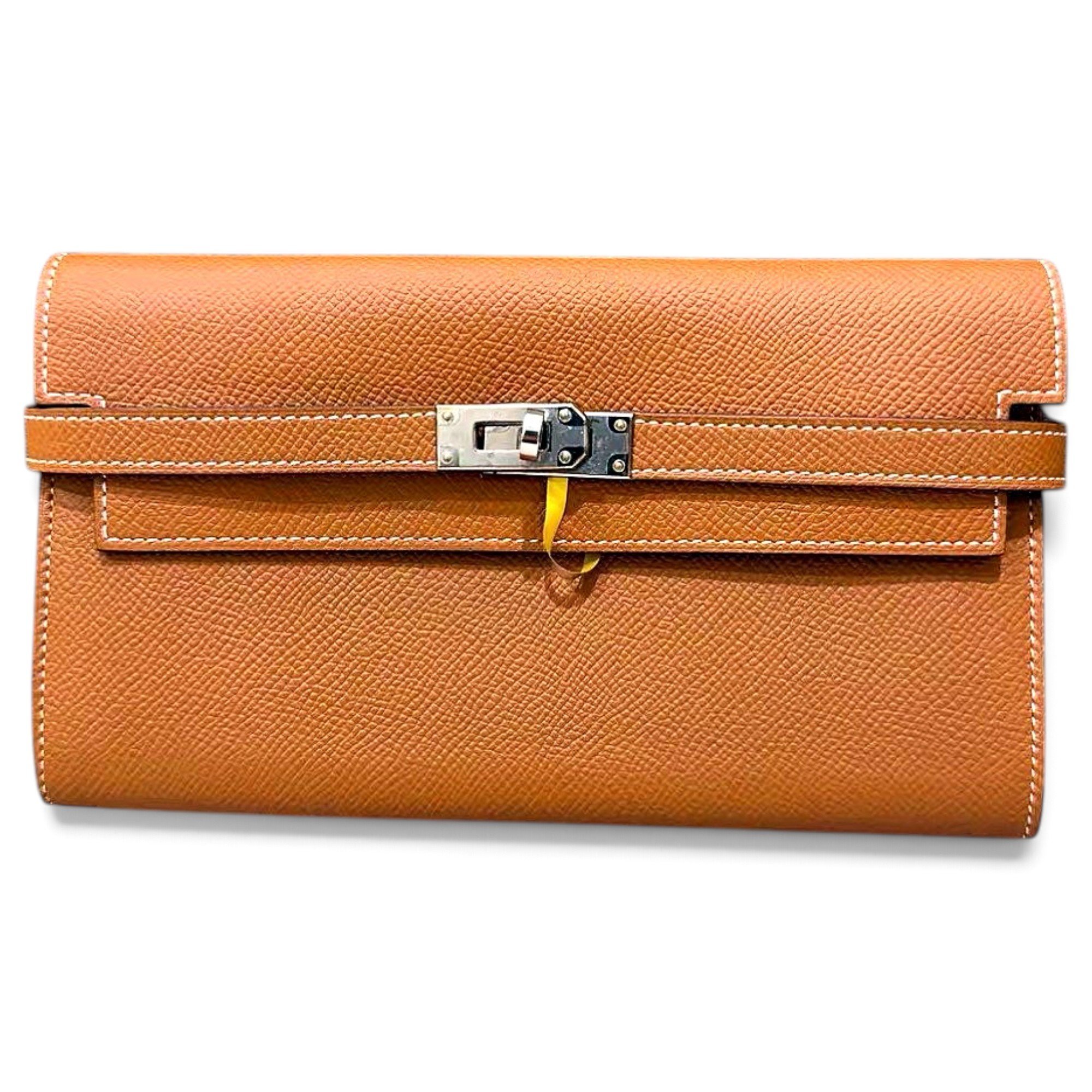 Kelly to go leather clutch bag