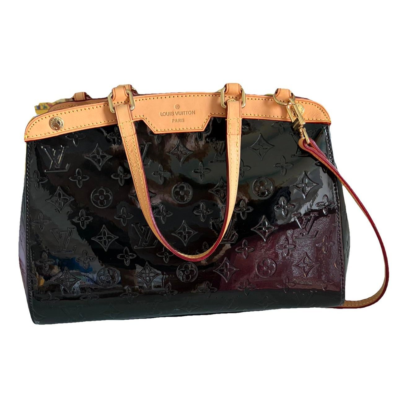 Bréa leather handbag