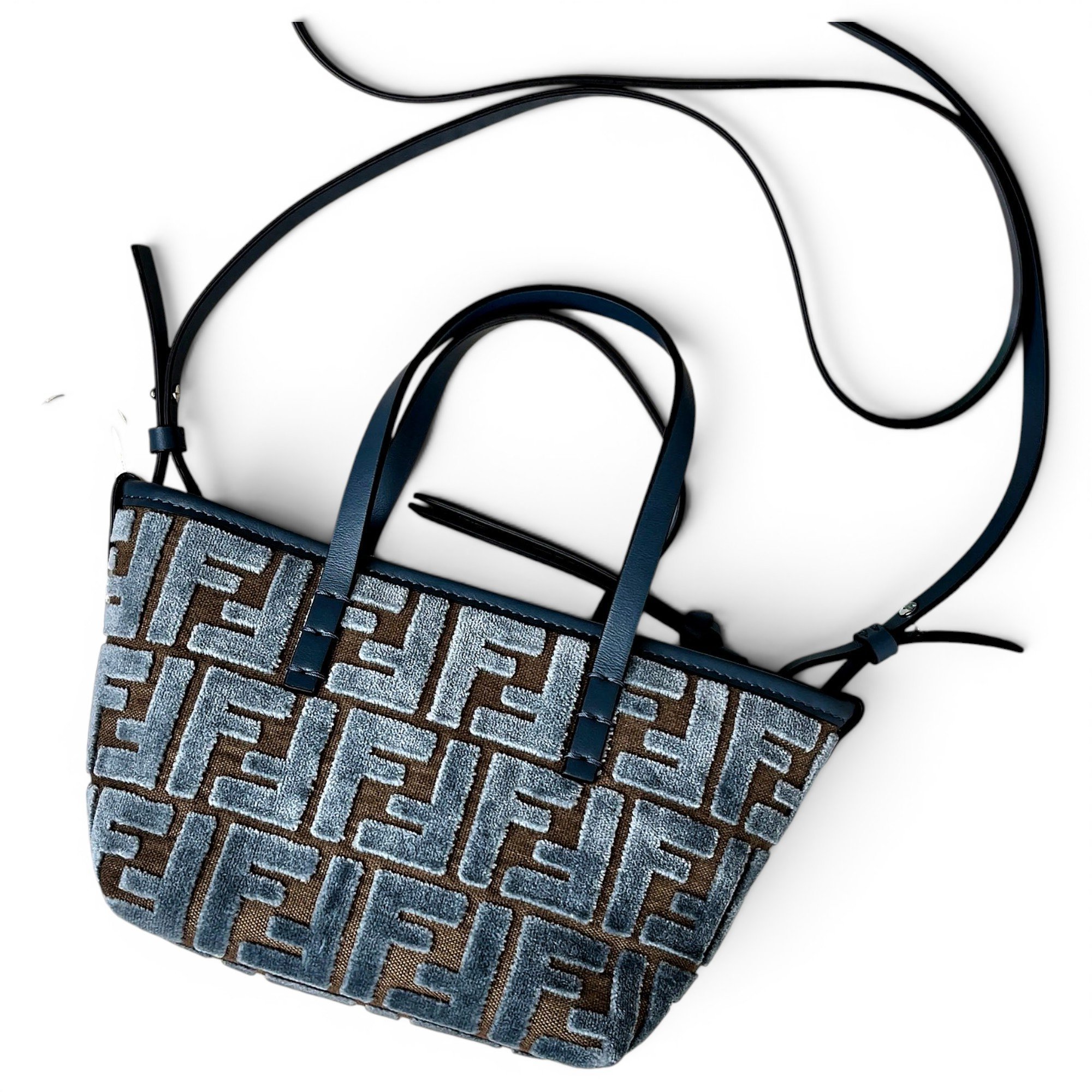 Velvet handbag
