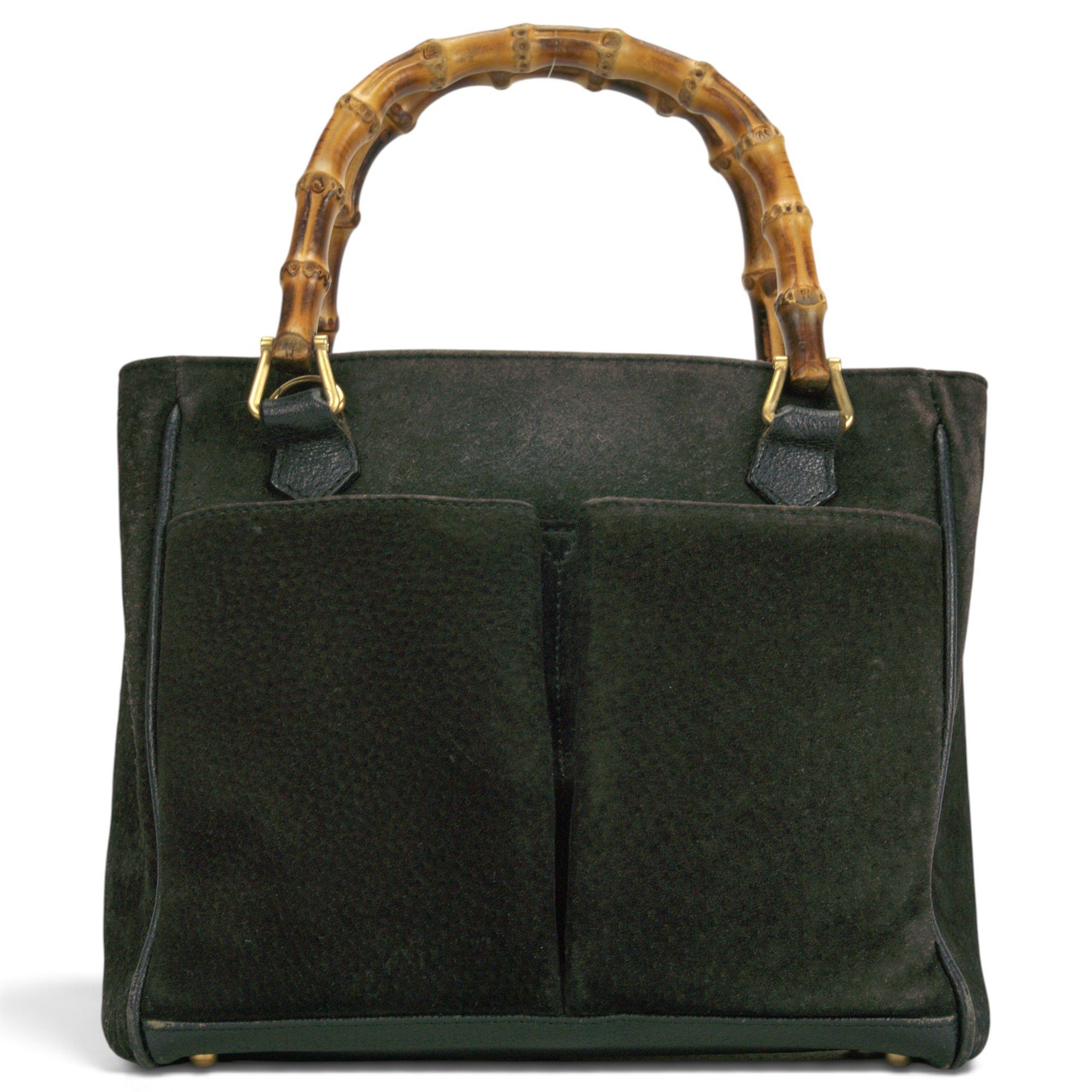 Bamboo Top Handle handbag