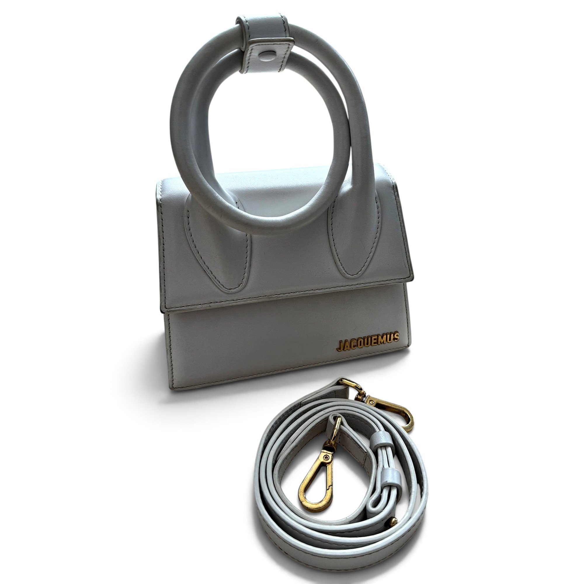Jacquemus Le Chiquito Noeud leather handbag