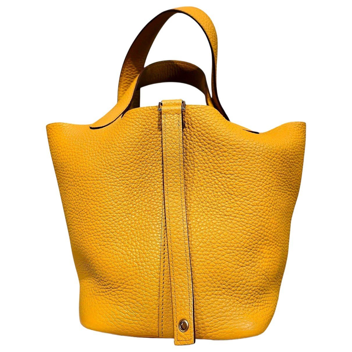 Picotin leather handbag