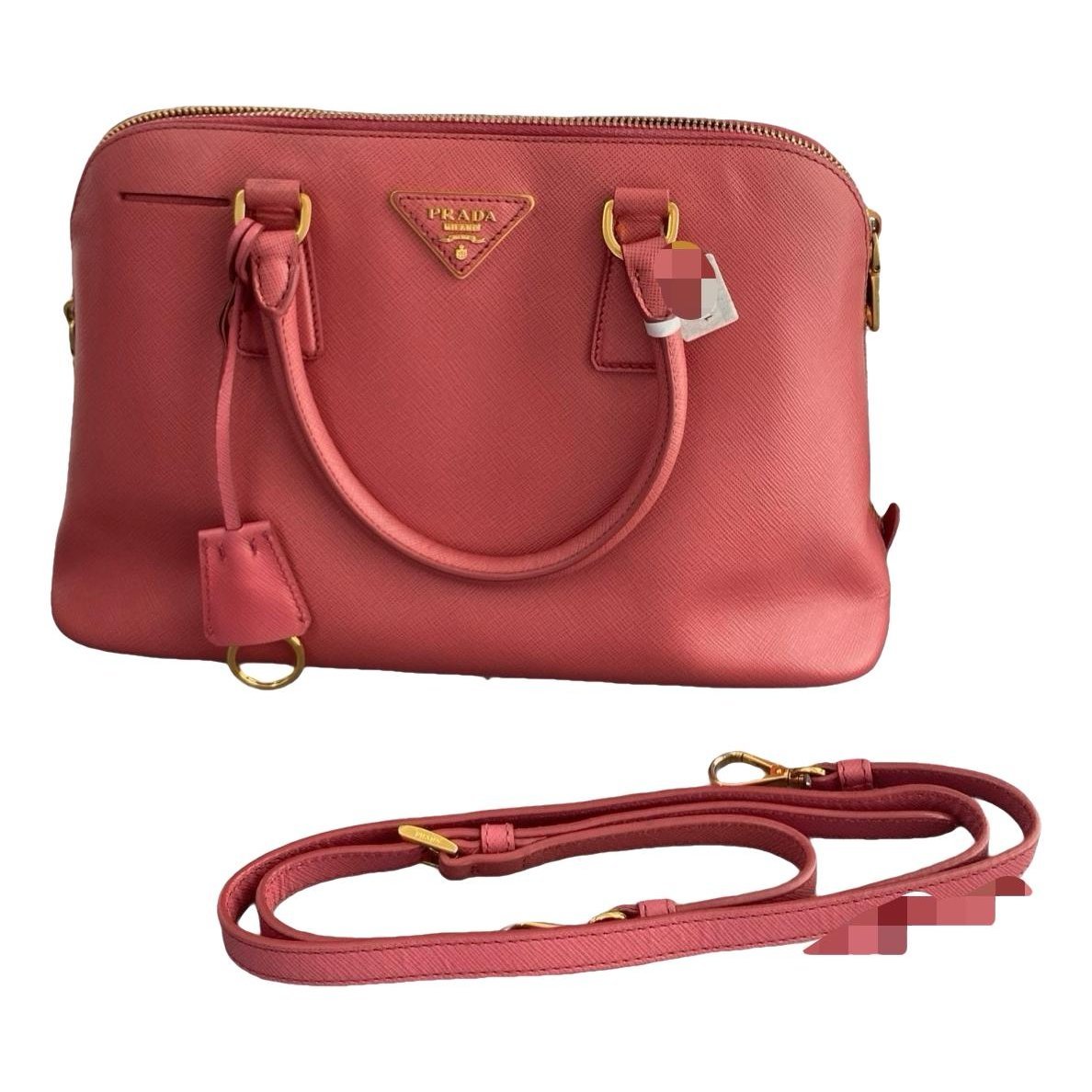 Promenade leather handbag