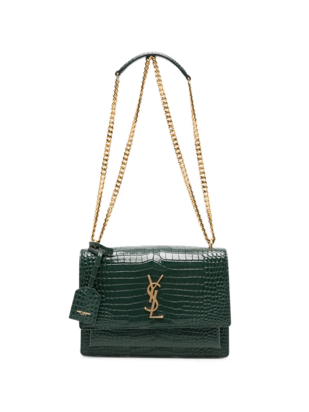 Sunset logo-plaque shoulder bag