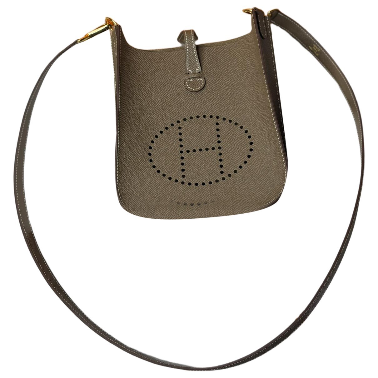 Mini Evelyne leather handbag