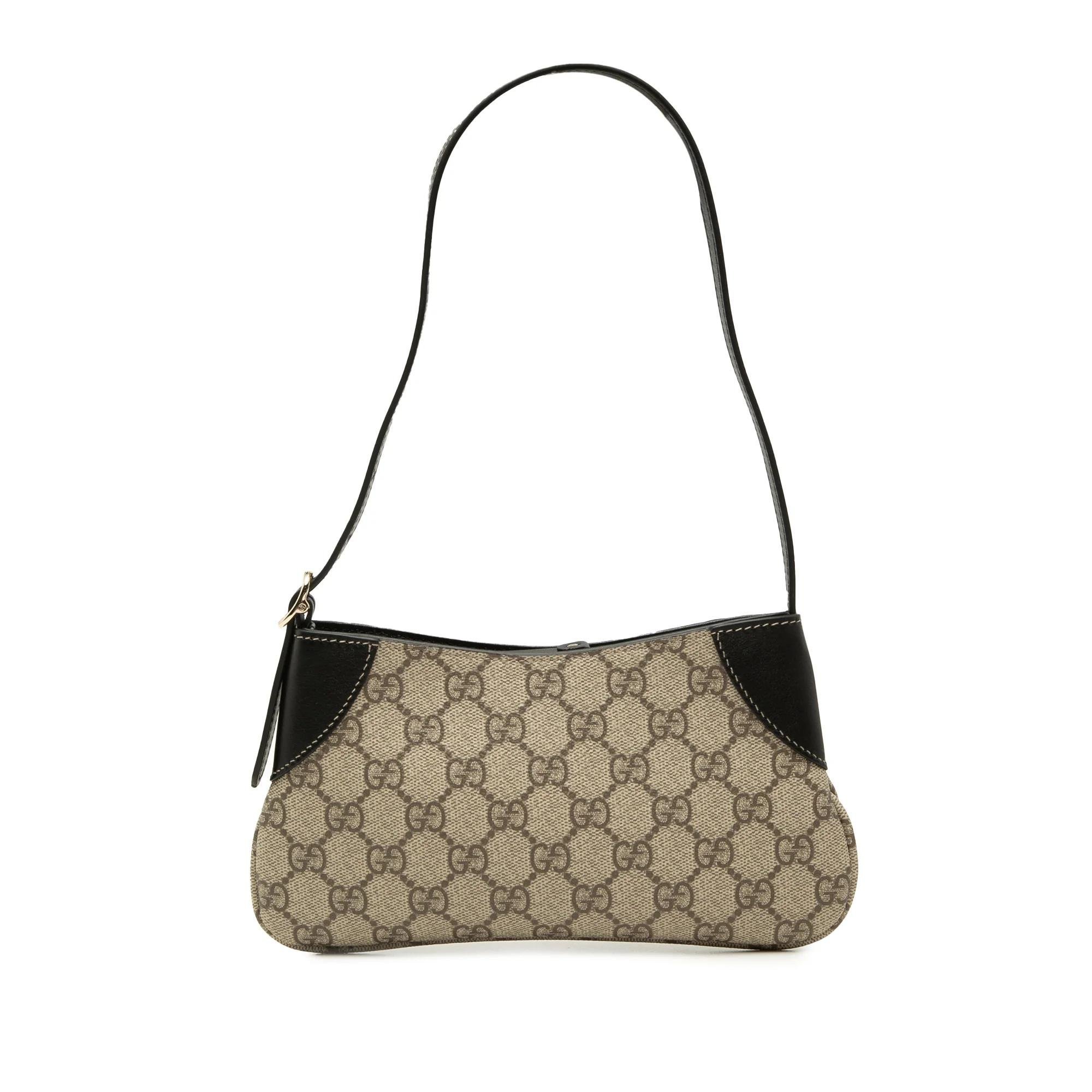 Gucci B leather handbag
