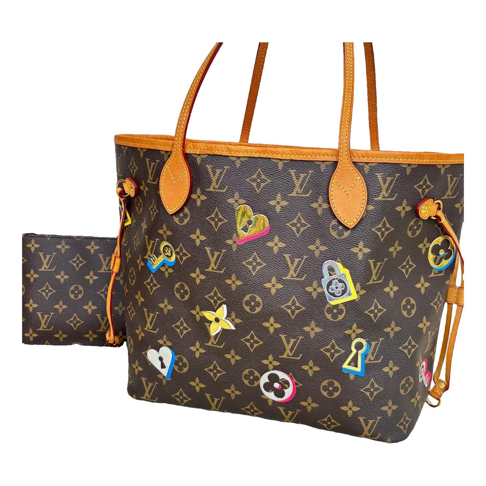 Neverfull leather tote