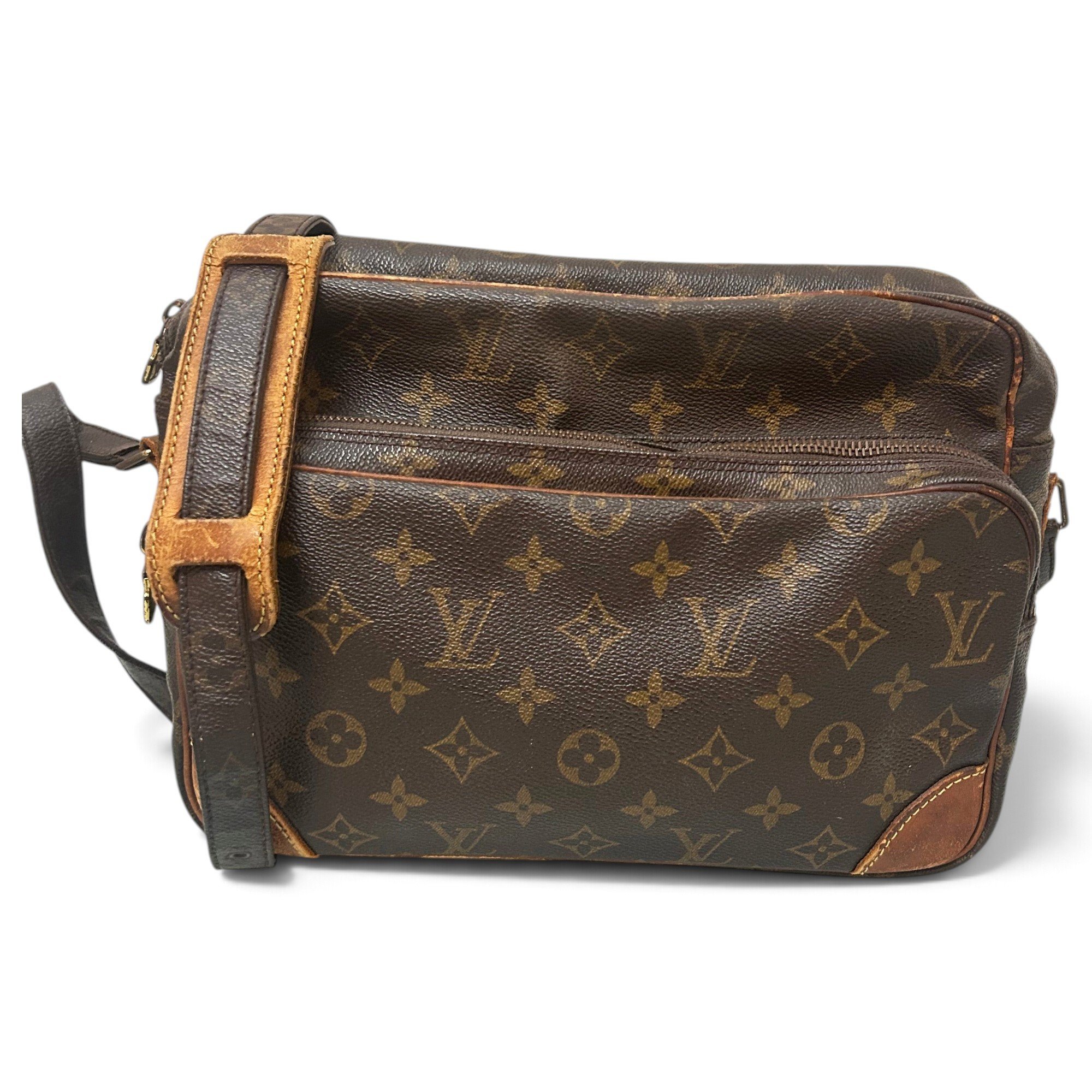 Nile leather crossbody bag