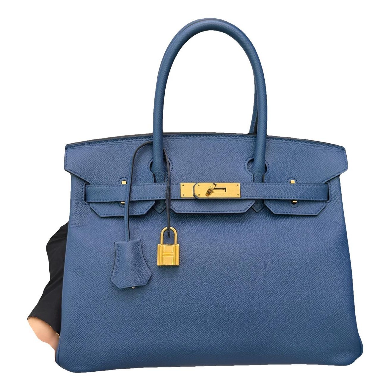 Birkin 30 leather handbag