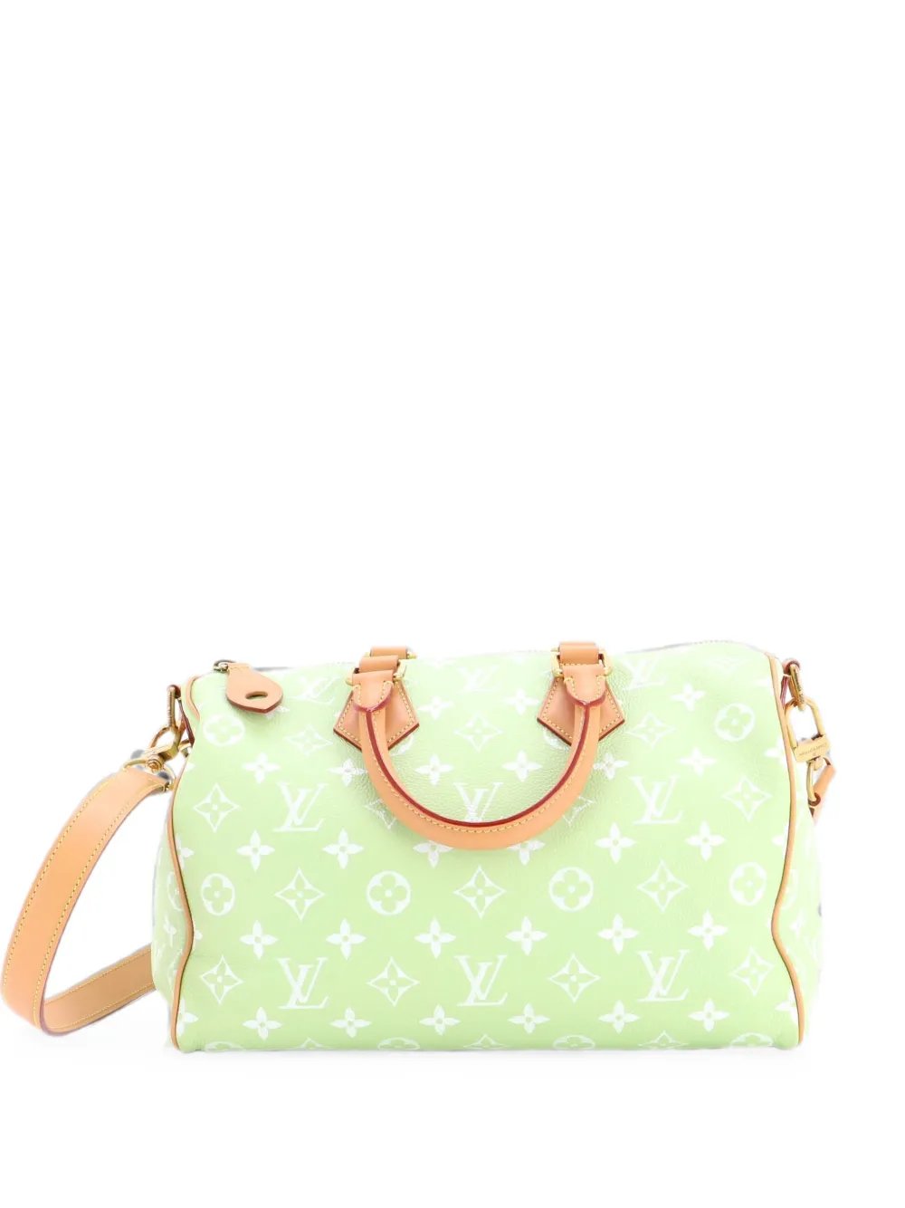 Speedy P9 Bandouliere Bag Monogram Leather 30 satchel