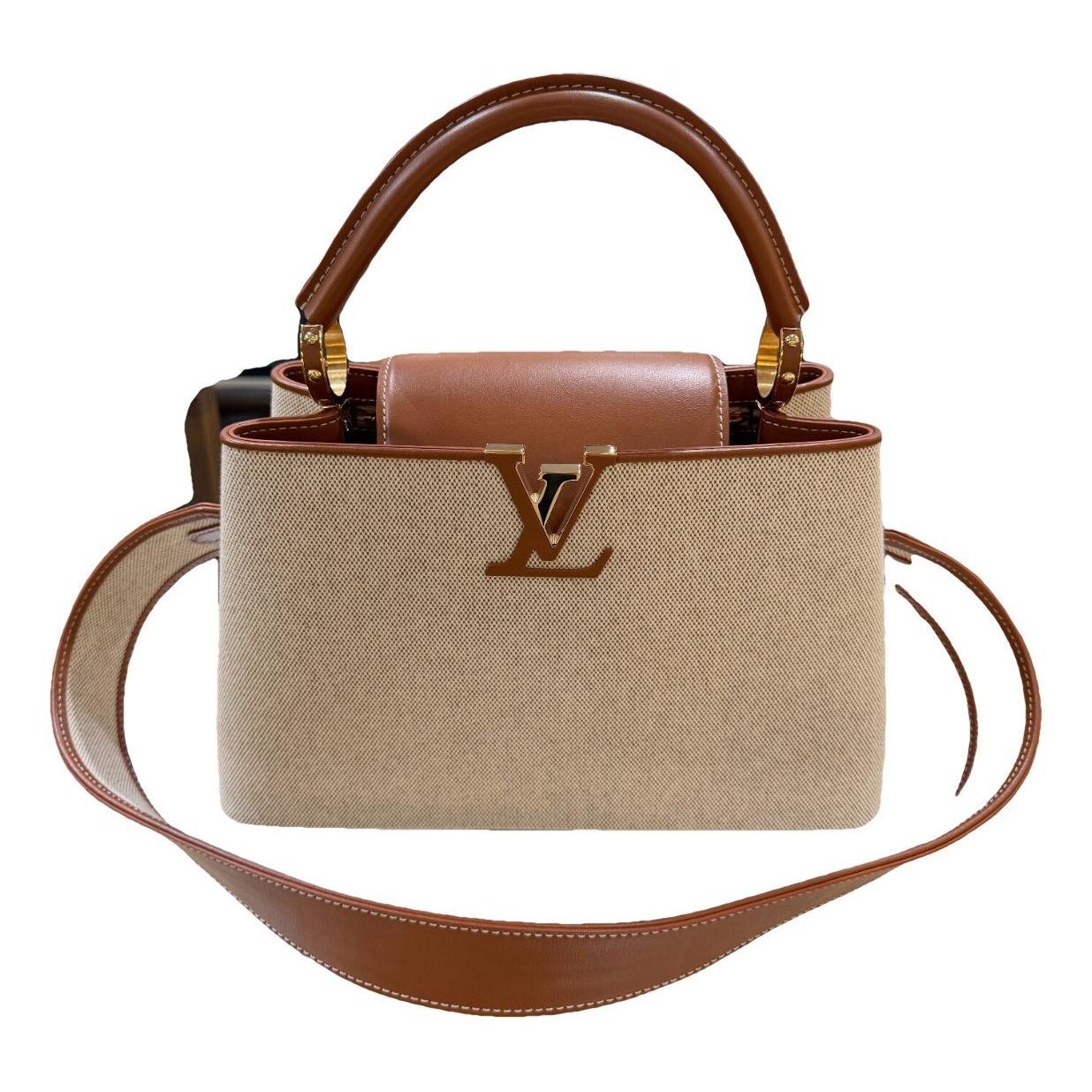 Capucines cloth handbag