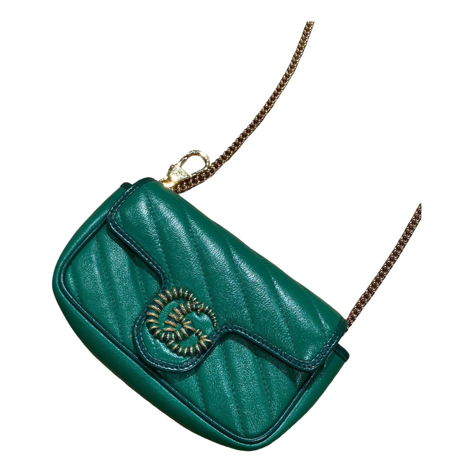 GG Marmont Chain Flap leather crossbody bag
